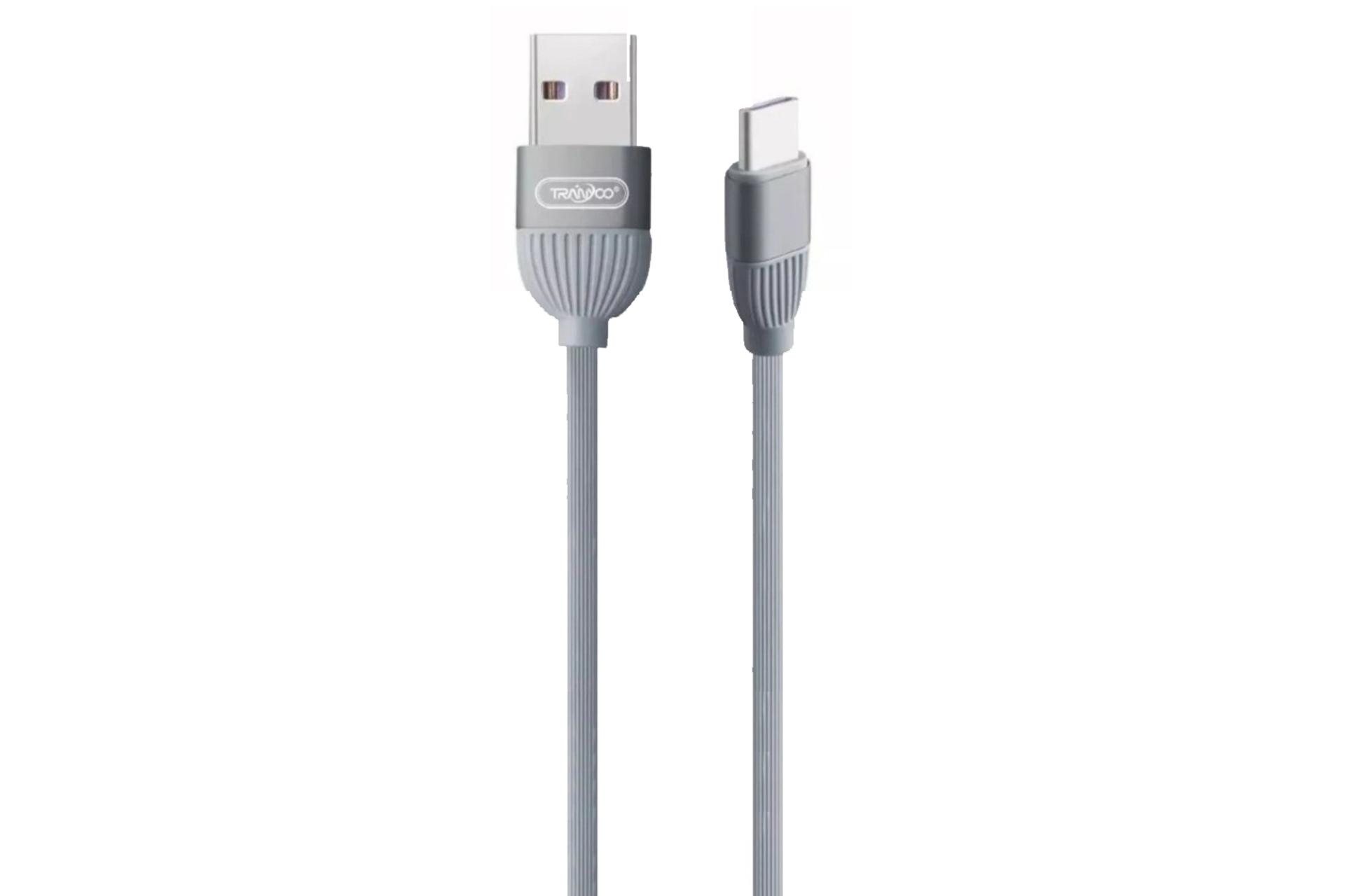 کابل شارژ USB ترانیو Type-A به Type-C مدل S3-C با طول 1.2 متر
