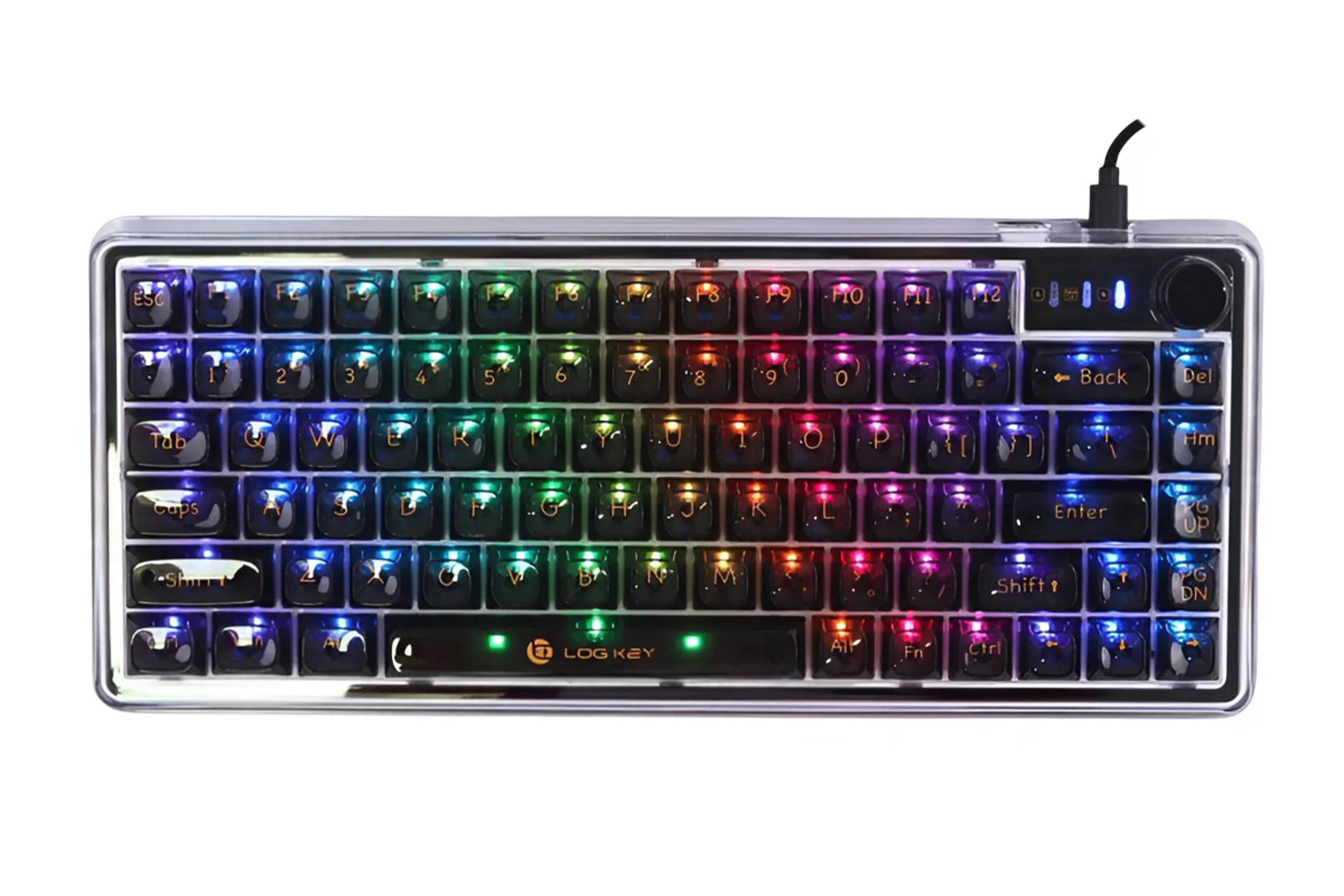 نورپردازی کیبورد لاجی کی K450BB