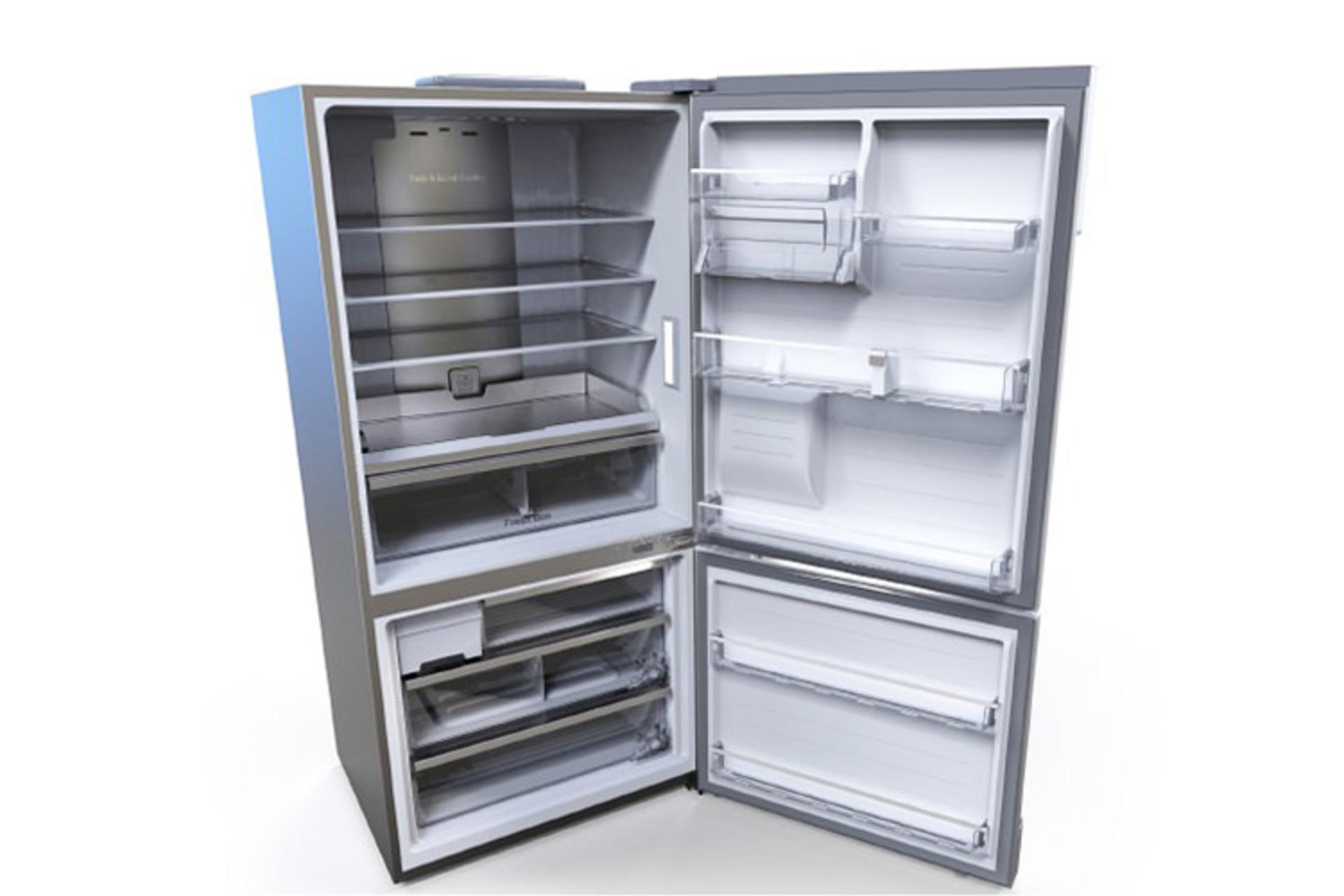 یخچال فریزر هاردستون Hardstone HD21 نمای داخل