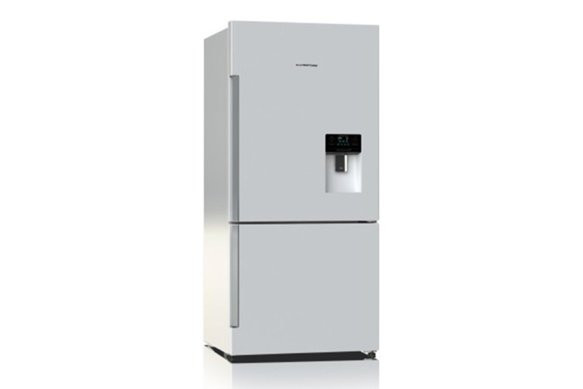 یخچال فریزر هاردستون Hardstone HD21 نمای جلو رنگ سفید