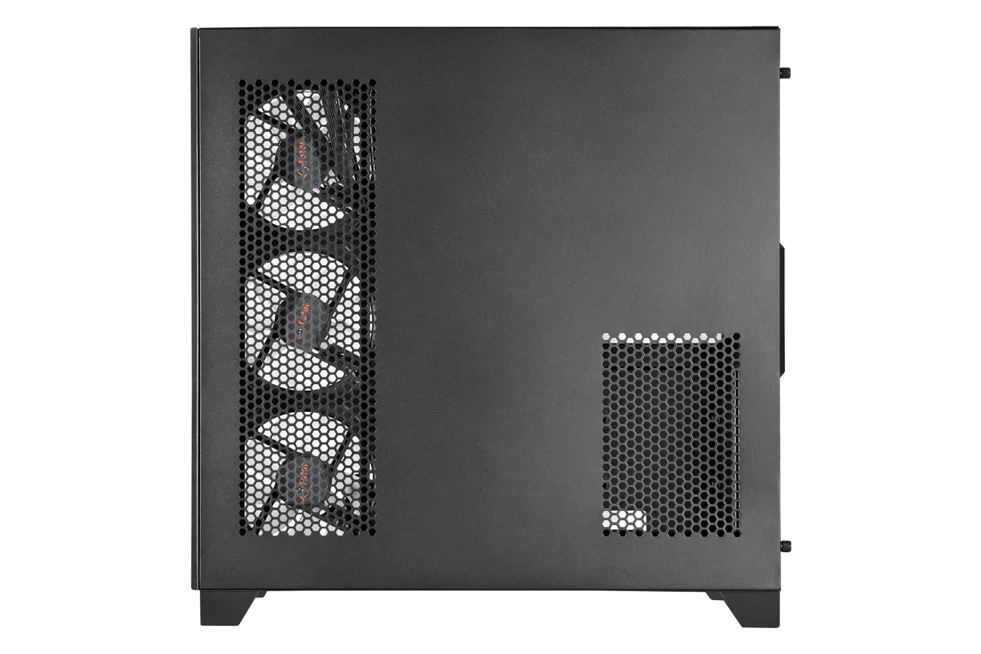 نمای پنل سمت راست کیس کامپیوتر فاطر FG-880B با نمایش منافذ عبور هوا