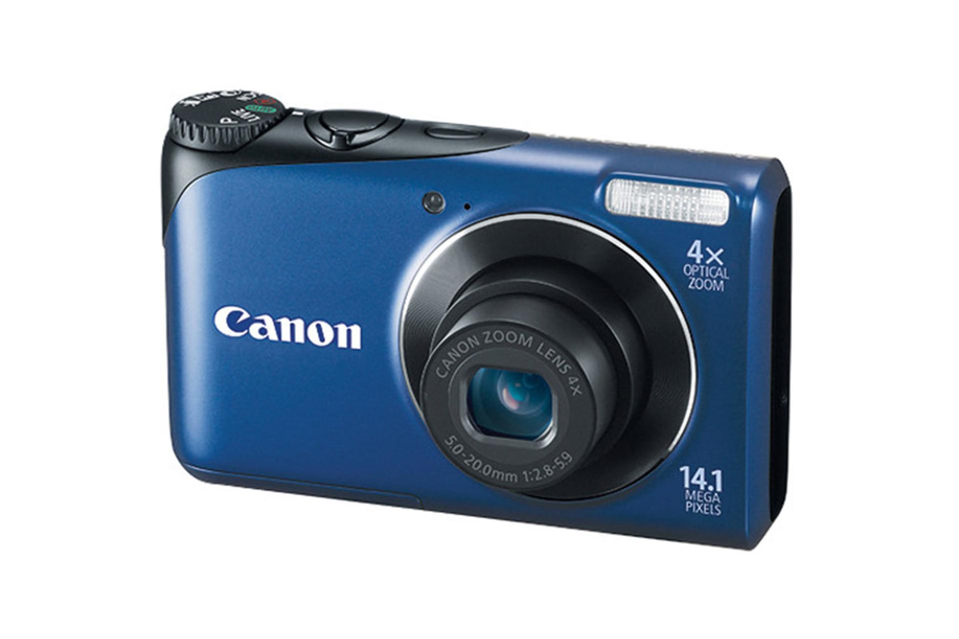 دوربین کانن Canon PowerShot A2200 نمای جلو رنگ آبی