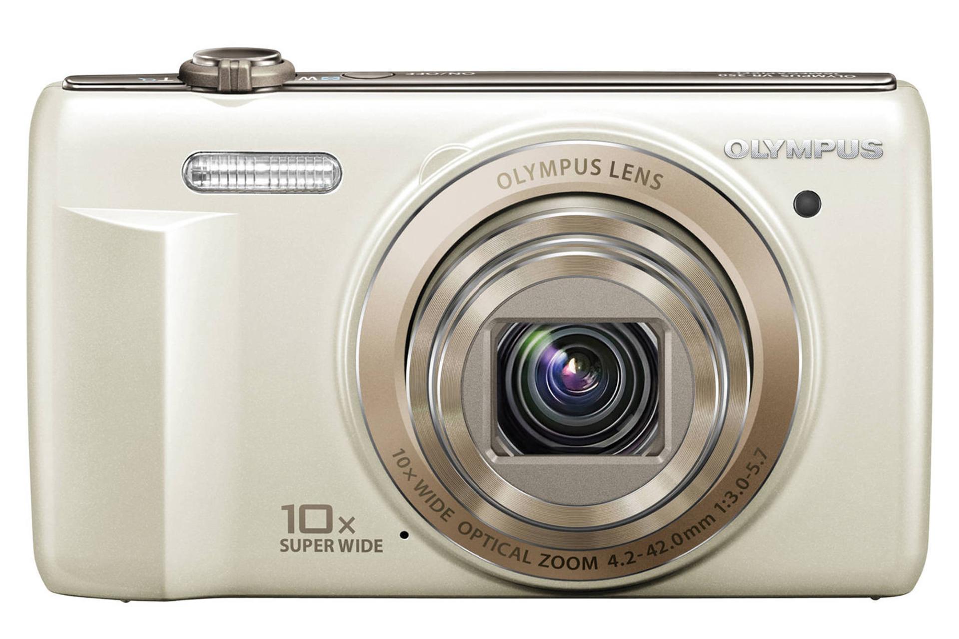 دوربین المپوس Olympus VR-340 نمای جلو رنگ نقره ای