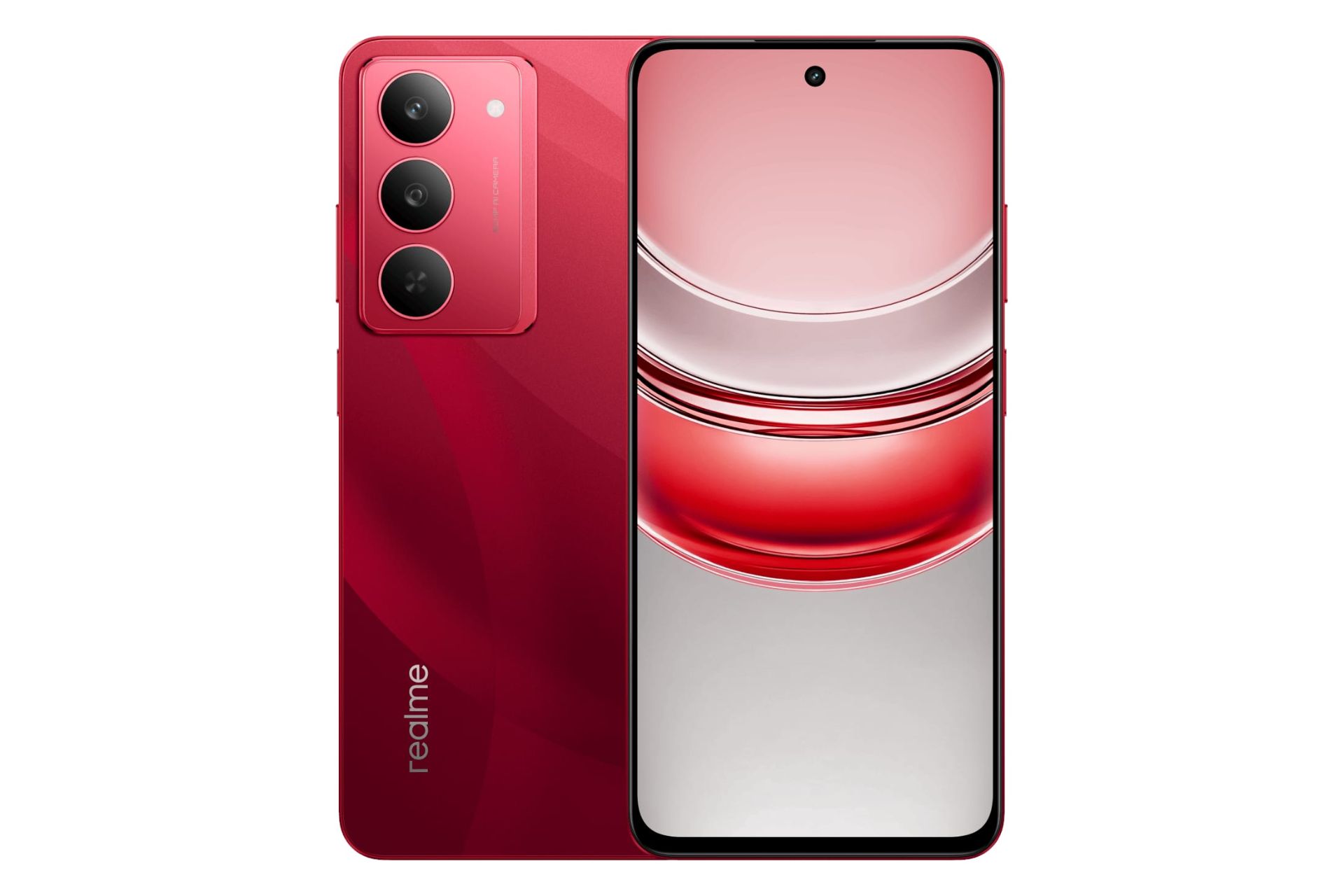 پنل جلو و پشت گوشی موبایل ریلمی V60 پرو قرمز / Realme V60 Pro