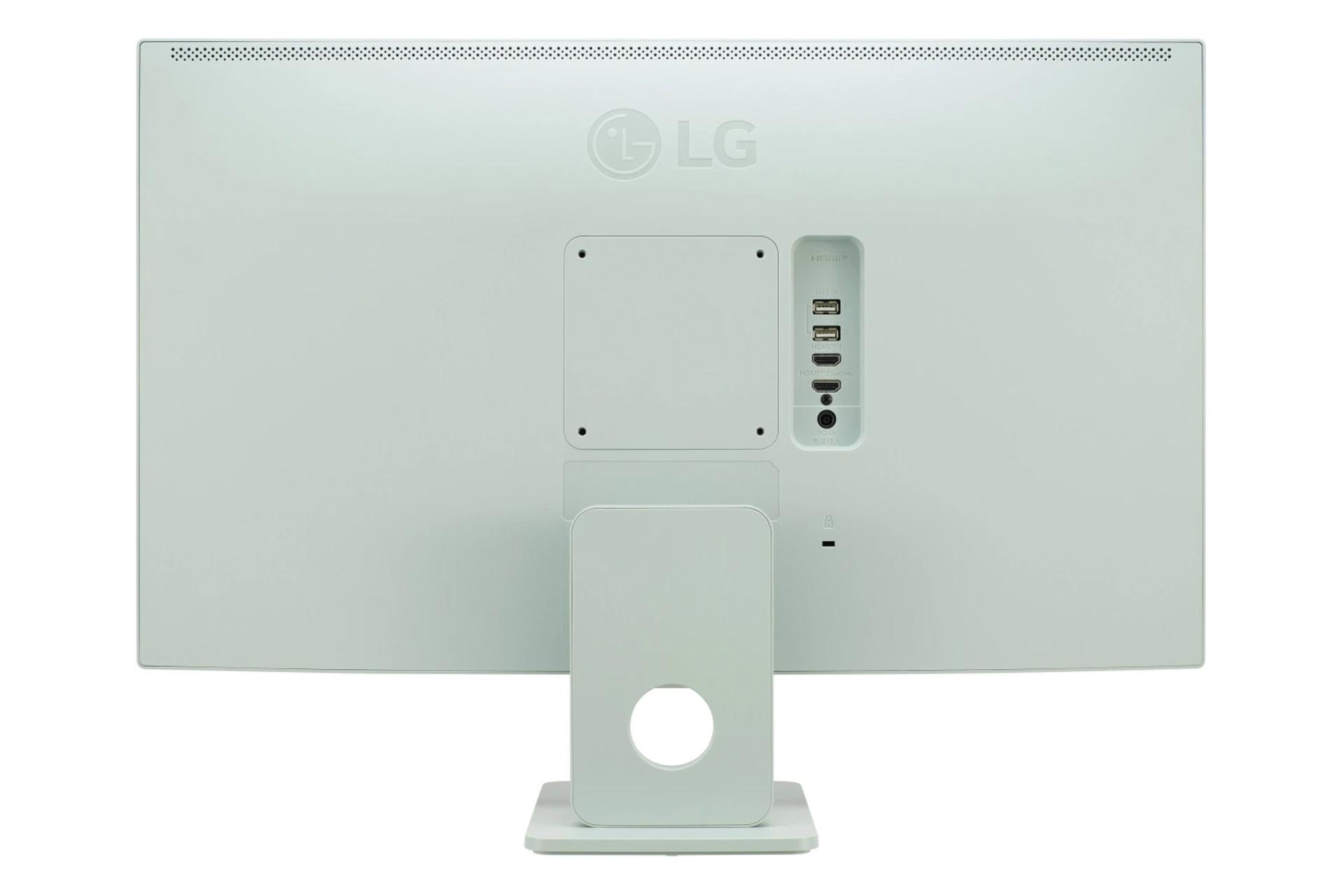 کانکتور و اتصال مانیتور ال جی 27 اینچ مدل MyView 27SR50F