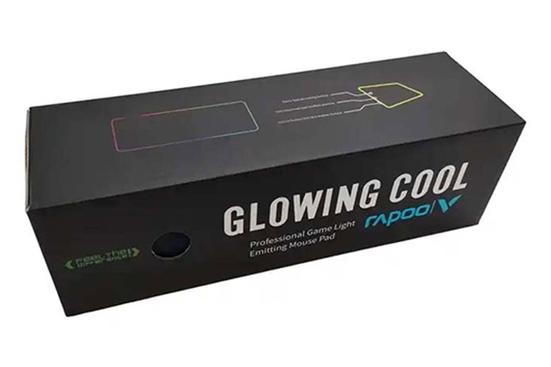 ماوس پد رپو rapoo vp620 نمای پرسپکتیو بسته بندی