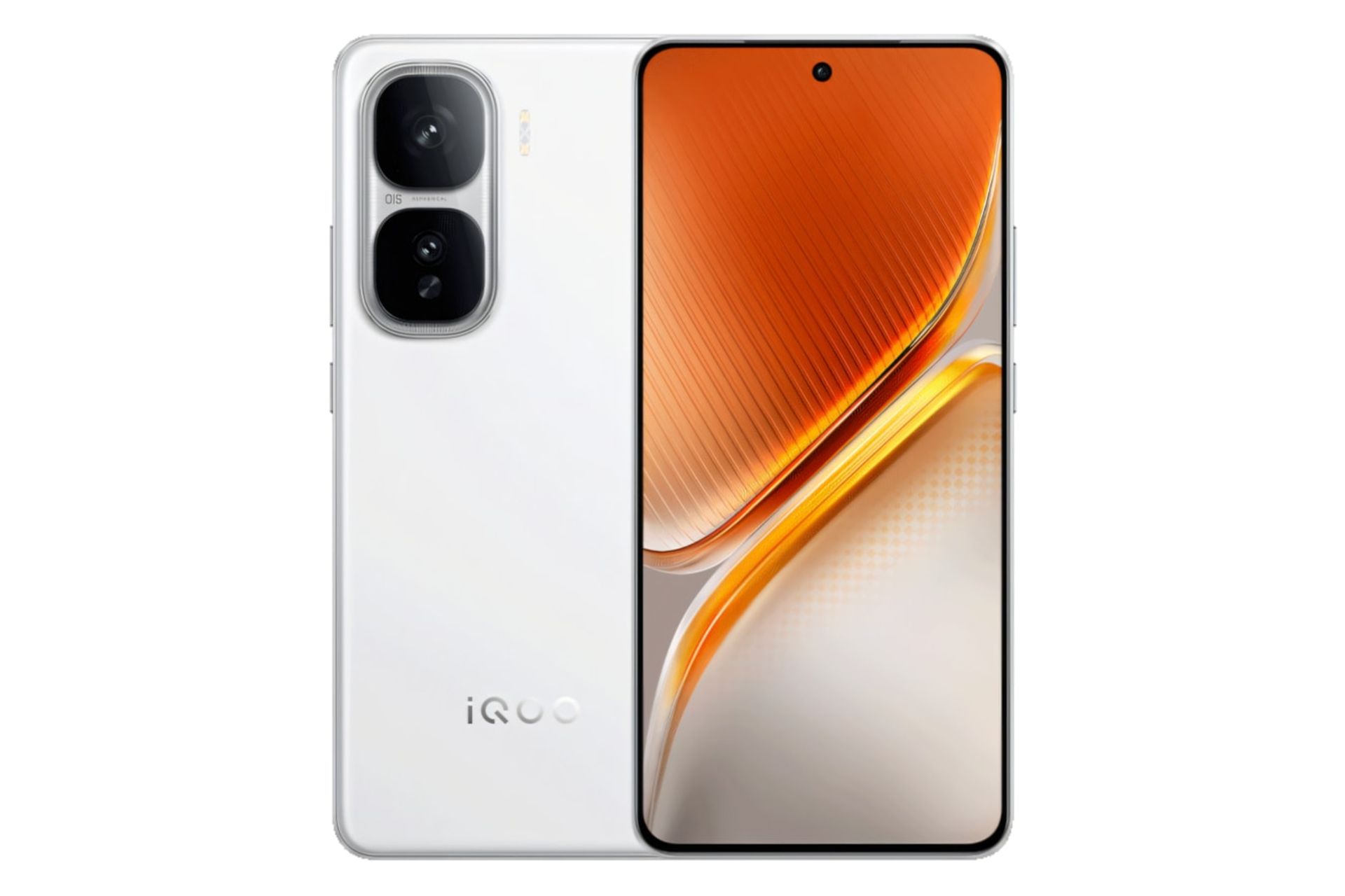 پنل جلو و پشت گوشی موبایل iQOO Neo10 پرو ویوو نسخه چین سفید / vivo iQOO Neo10 Pro China