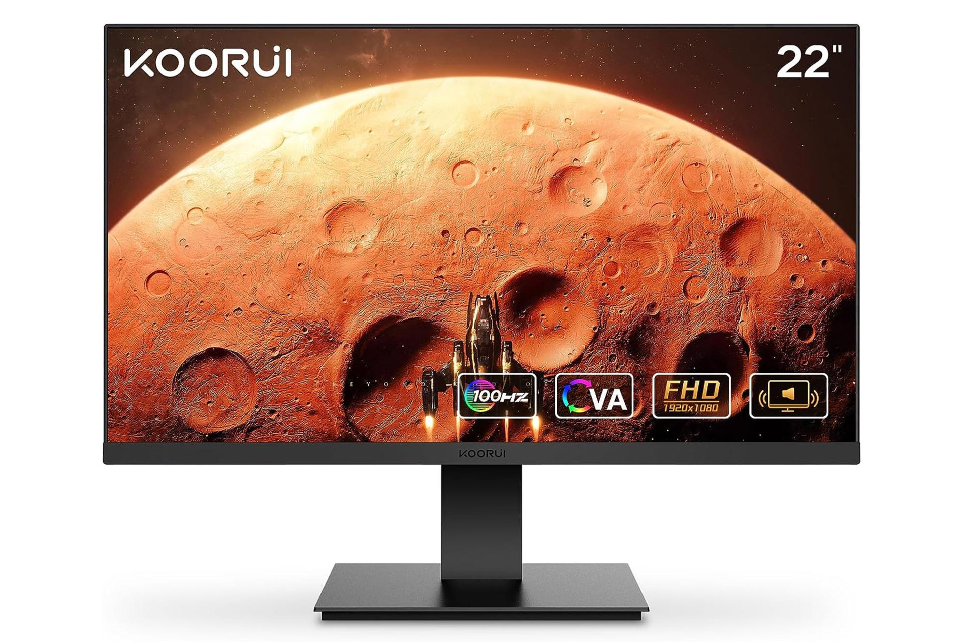 رزولوشن و کیفیت تصویر مانیتور کووری 22 اینچ مدل S01