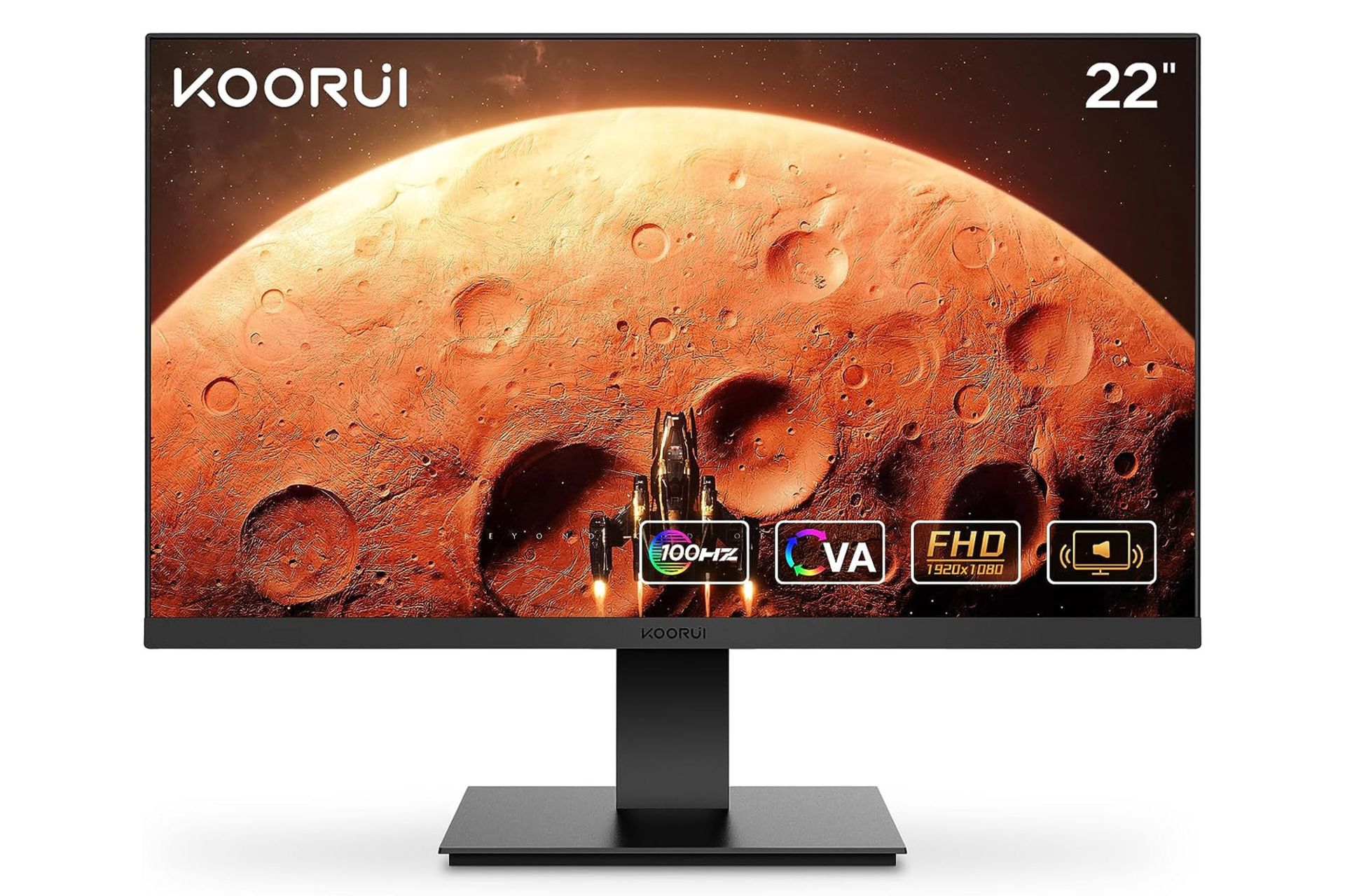 رزولوشن و کیفیت تصویر مانیتور کووری 22 اینچ مدل S01