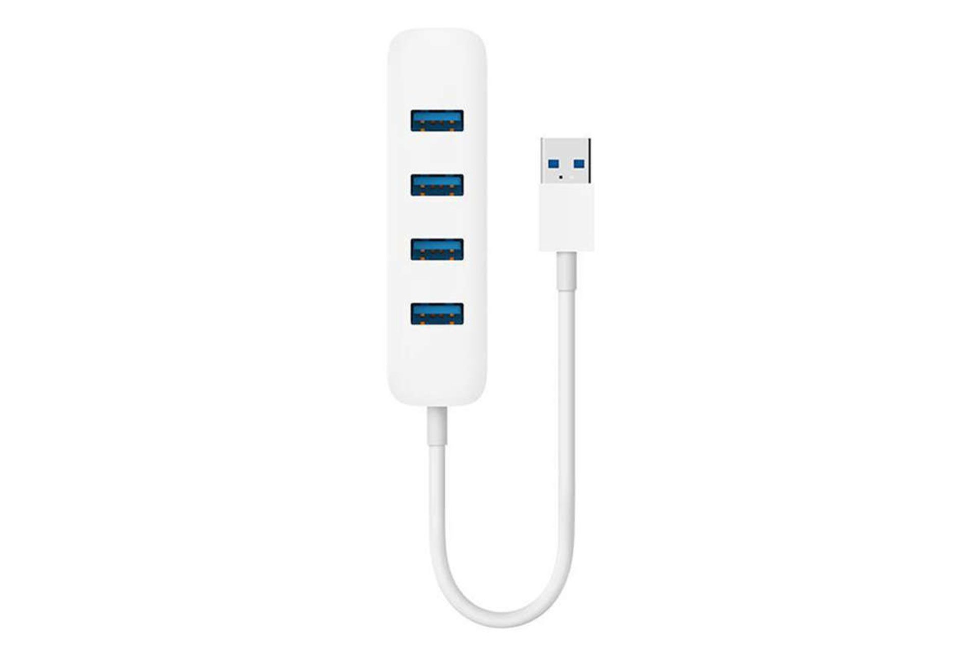 نمای بالای هاب USB-A شیائومی 4 پورت مدل XMFXQ01QM