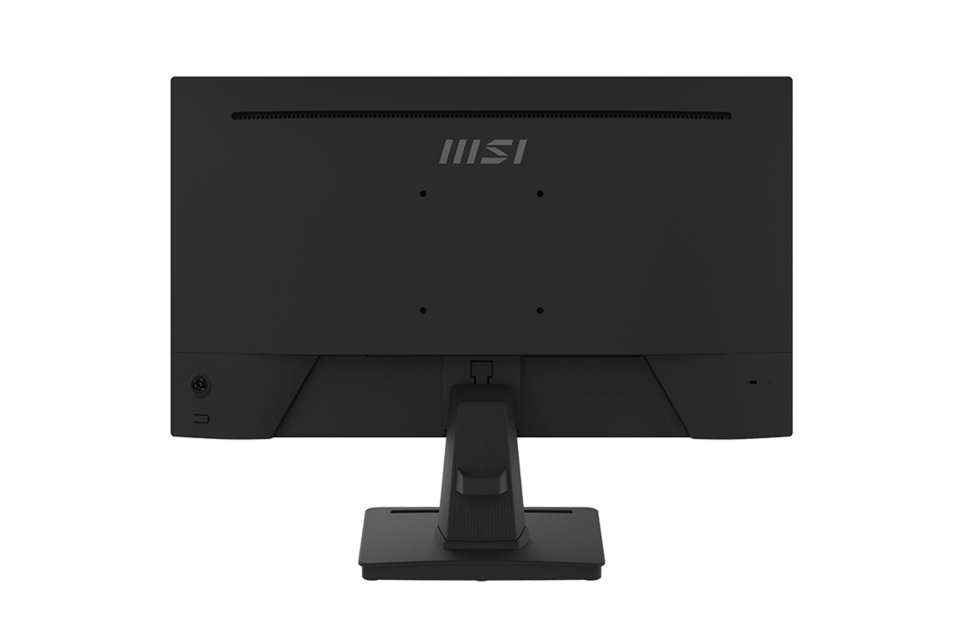 نمای پشت و بدنه مانیتور ام اس آی 25 اینچ مدل Pro MP252