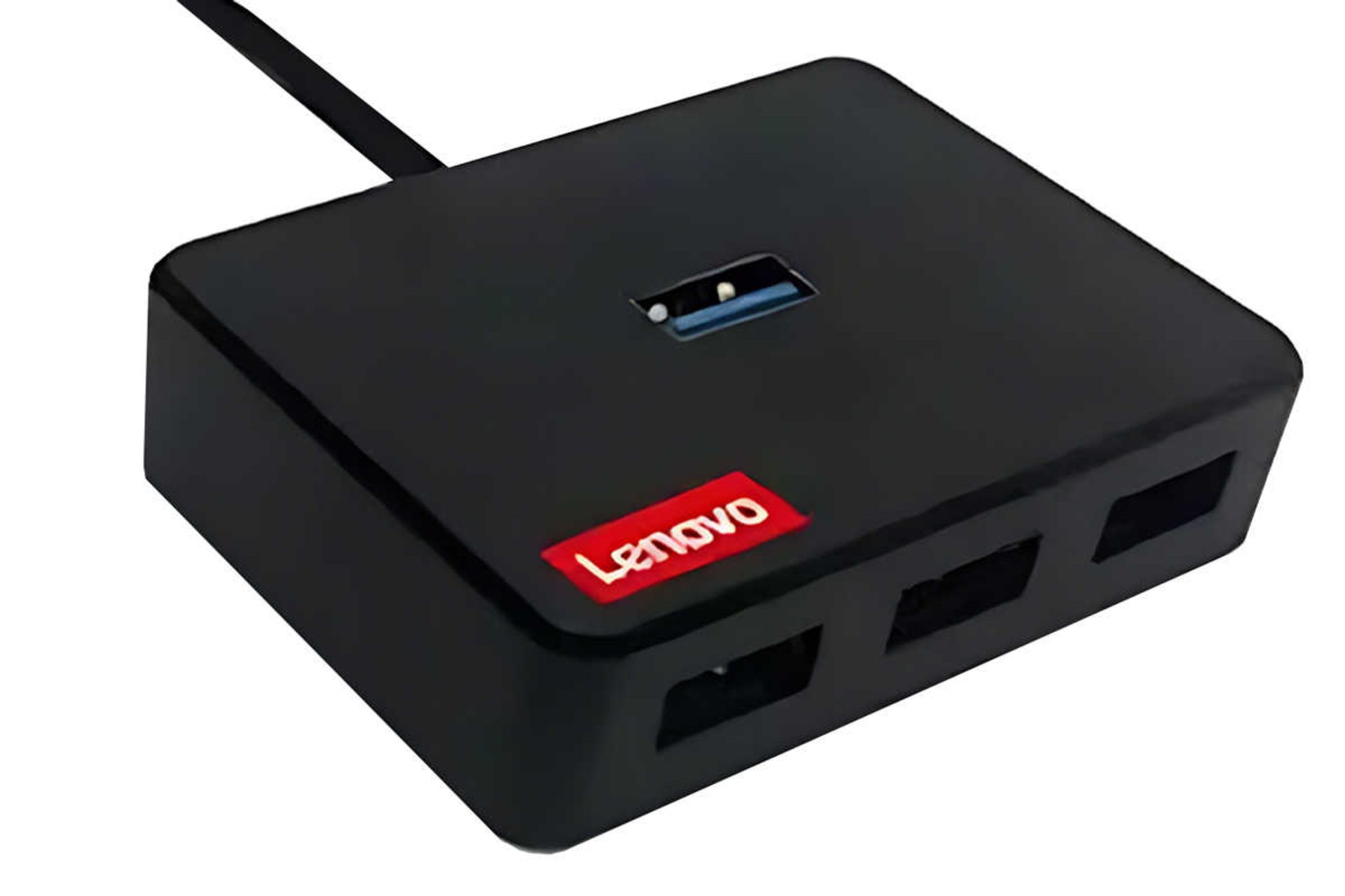 نمای جلوی هاب USB-A لنوو 4 پورت مدل X1-04A
