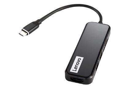 مرجع متخصصين ايران هاب USB-C لنوو 5 پورت مدل EH05