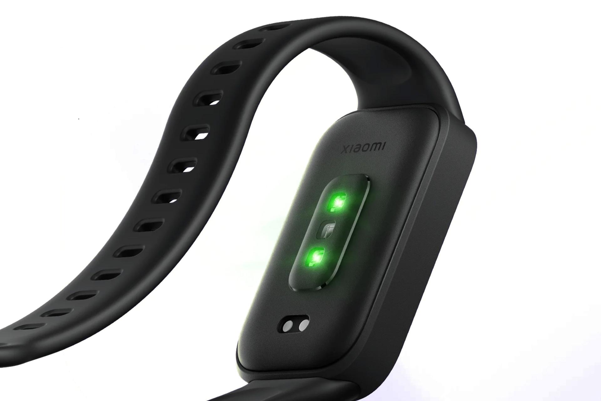 نمای پشتی ساعت هوشمند اسمارت بند Xiaomi Smart Band 9 Active