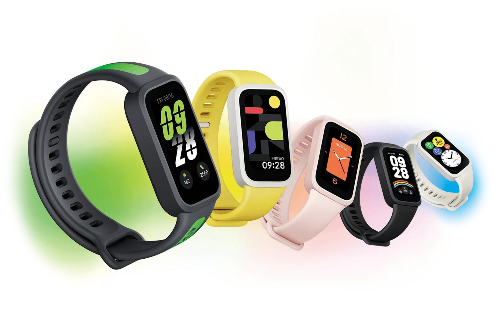 رنگ بندی ساعت هوشمند اسمارت بند Xiaomi Smart Band 9 Active