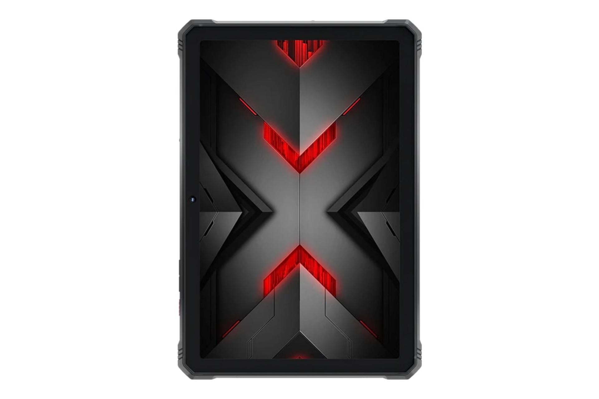 نمای پنل جلوی تبلت R9 پرو هات ویو / HOTWAV R9 Pro با نمایش حاشیه های نمایشگر و دوربین سلفی