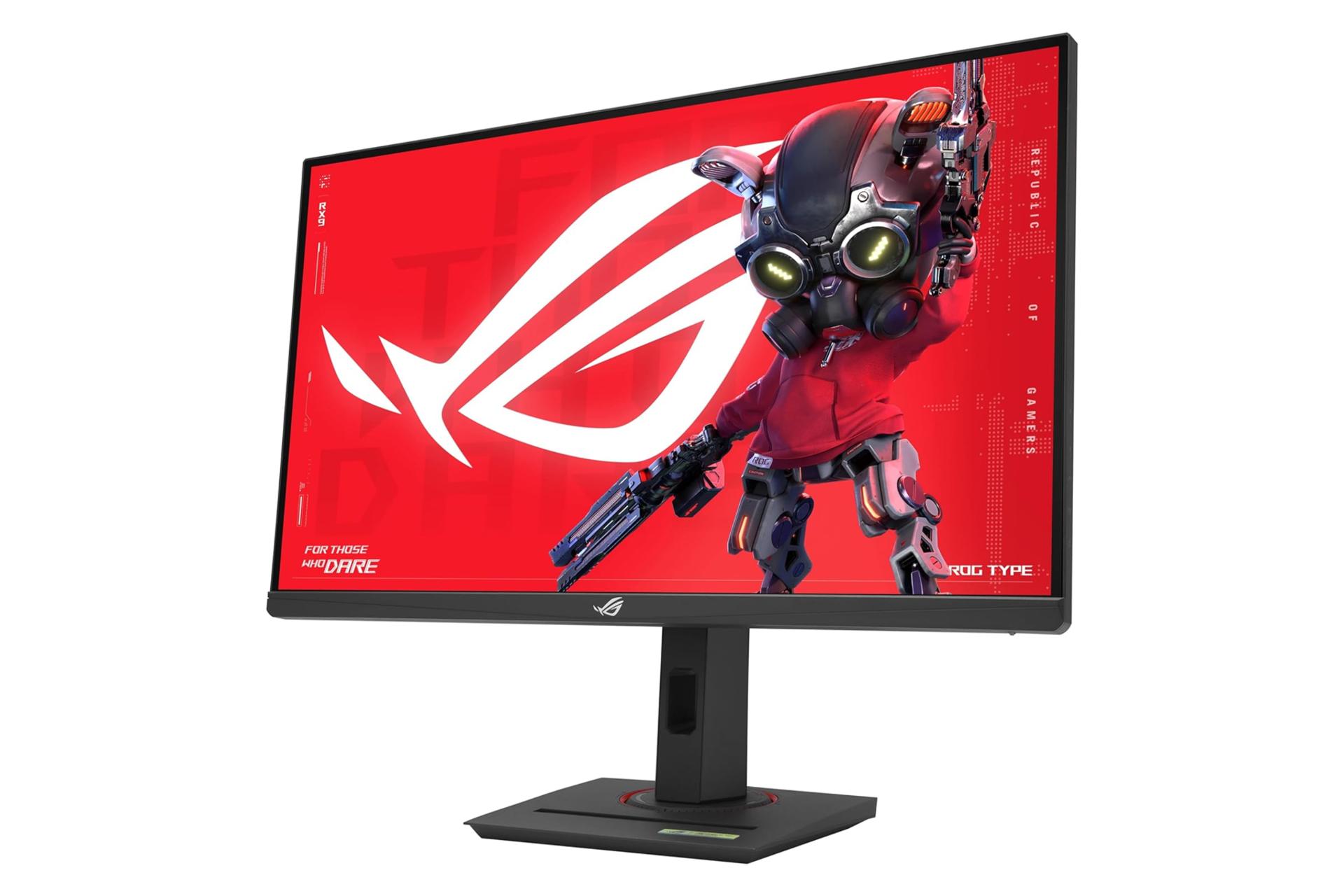 ابعاد و اندازه مانیتور ایسوس 27 اینچ مدل ROG Strix XG27UCS