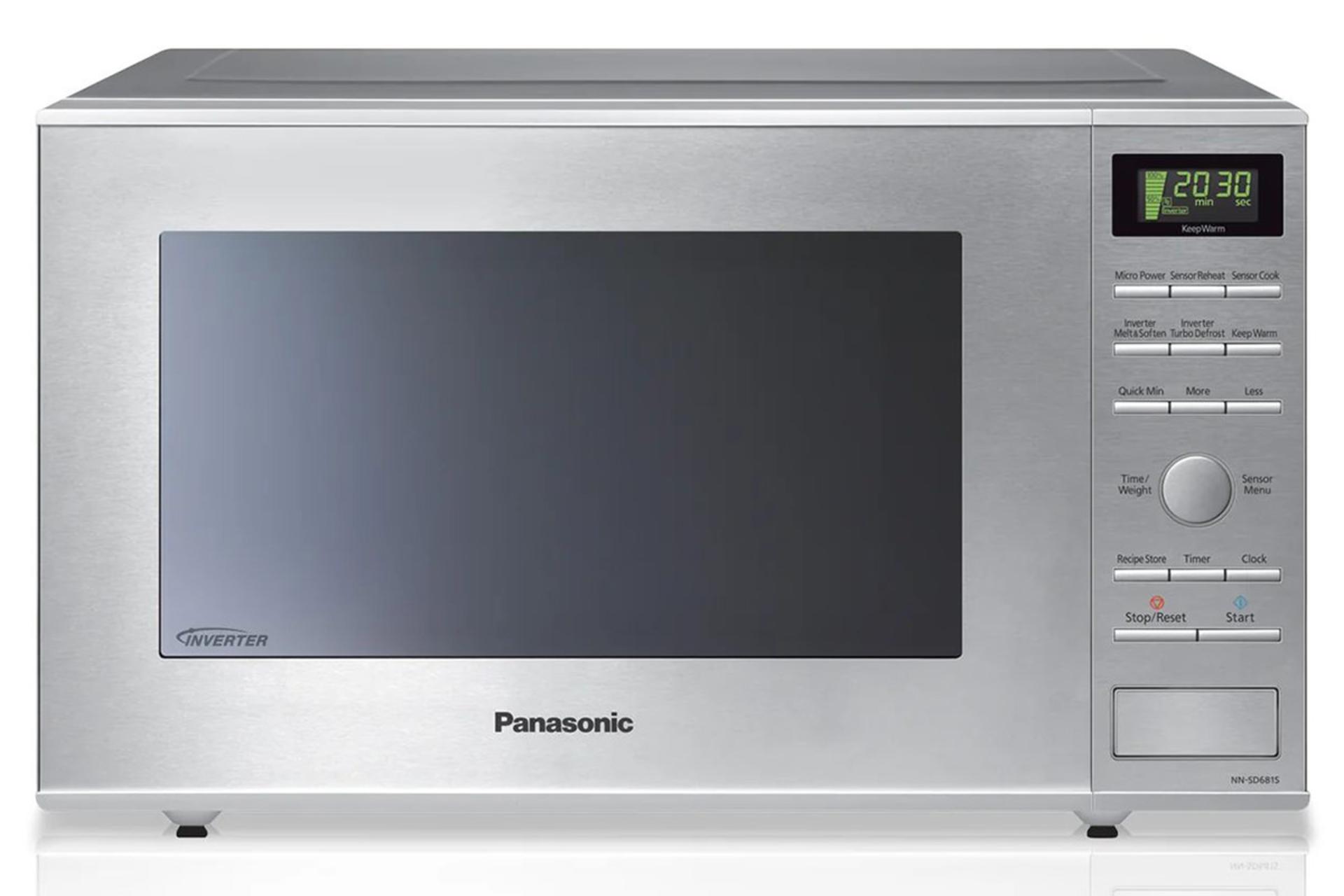 مرجع متخصصين ايران مايكروويو پاناسونيك Panasonic NN-SD681 نماي جلو