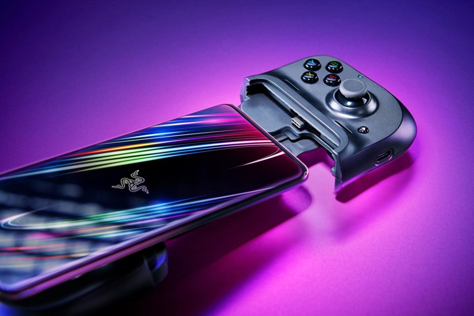 کانکتور دسته بازی ریزر Kishi نسخه اندروید / Razer Kishi for Android