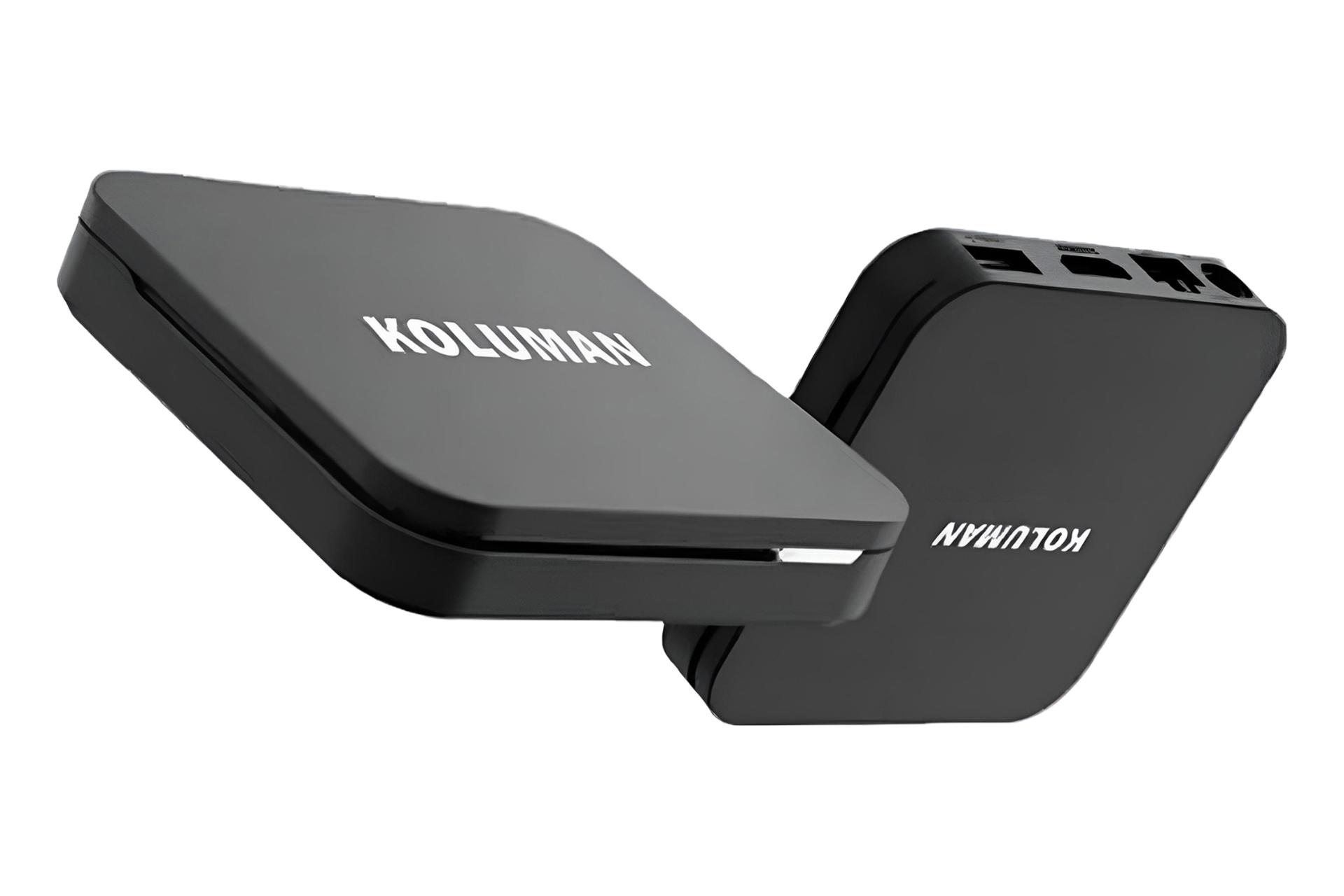 نمای نیمرخ اندروید باکس کلومن TV BOX PRO با نمایش لبه سمت راست و درگاه‌های لبه پشت
