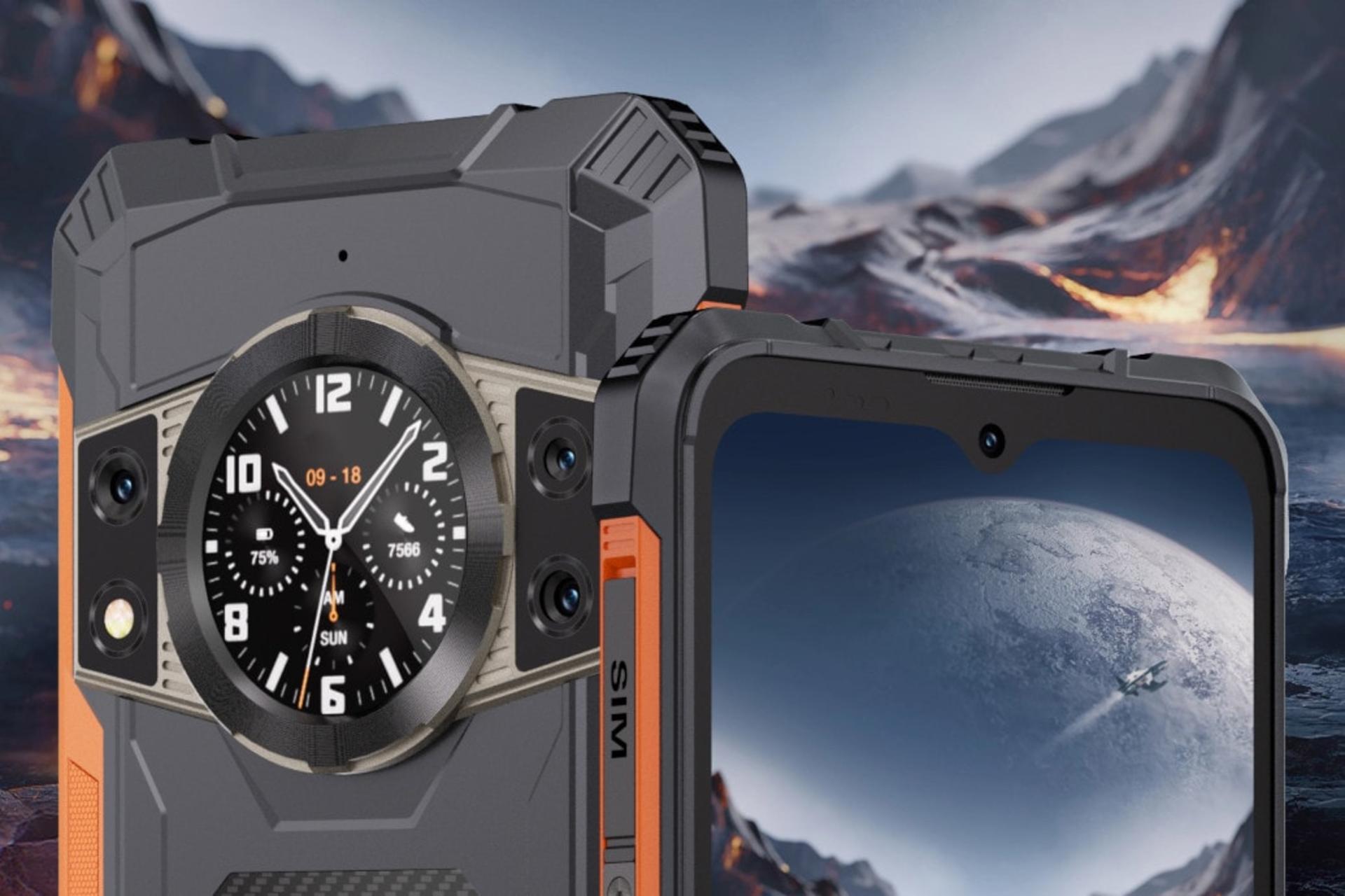 چینش دوربین گوشی موبایل کوبوت Cubot KingKong Ace 2