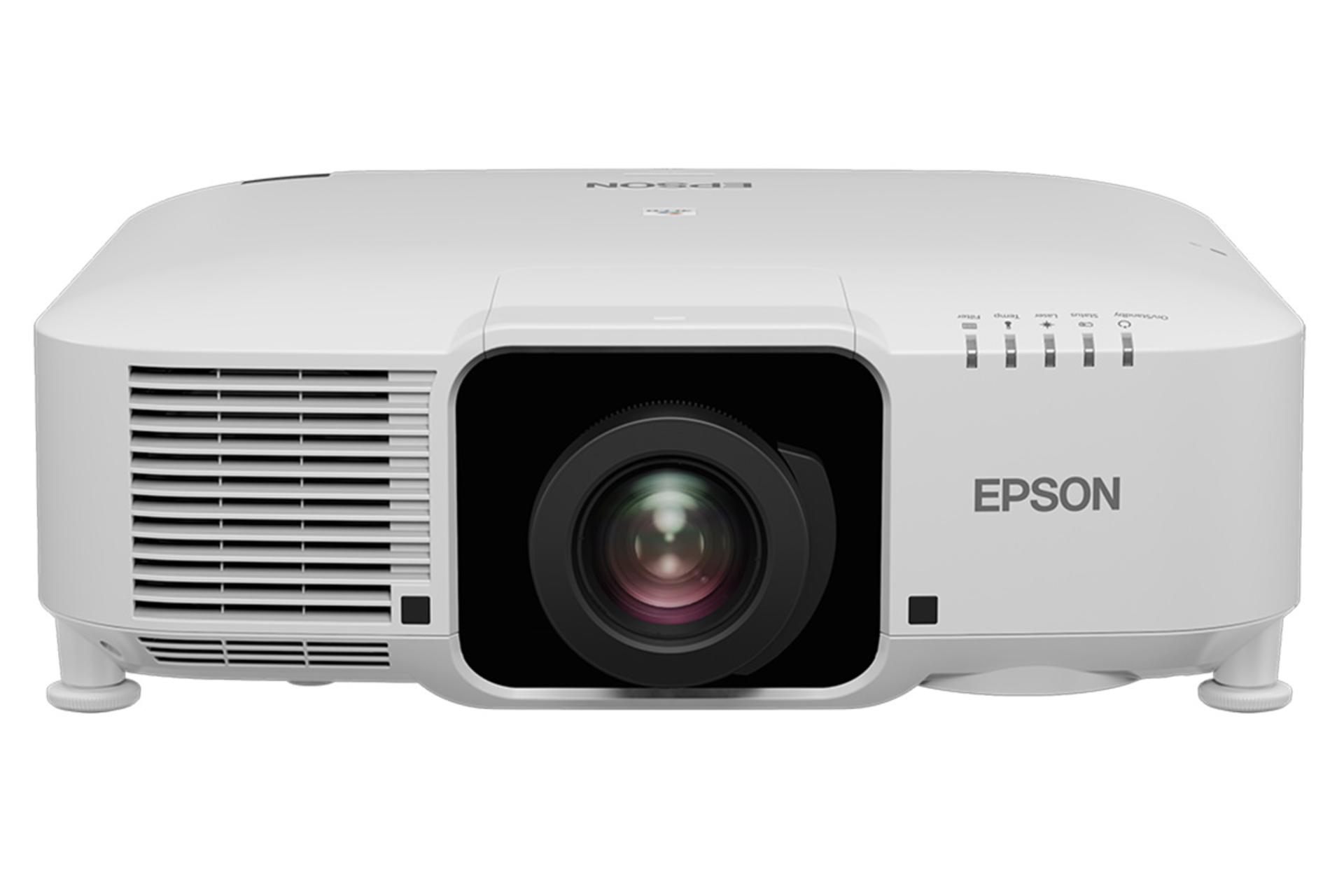 مرجع متخصصين ايران ويديو پروژكتور اپسون Epson EB-PU2010 رنگ سفيد نماي جلو