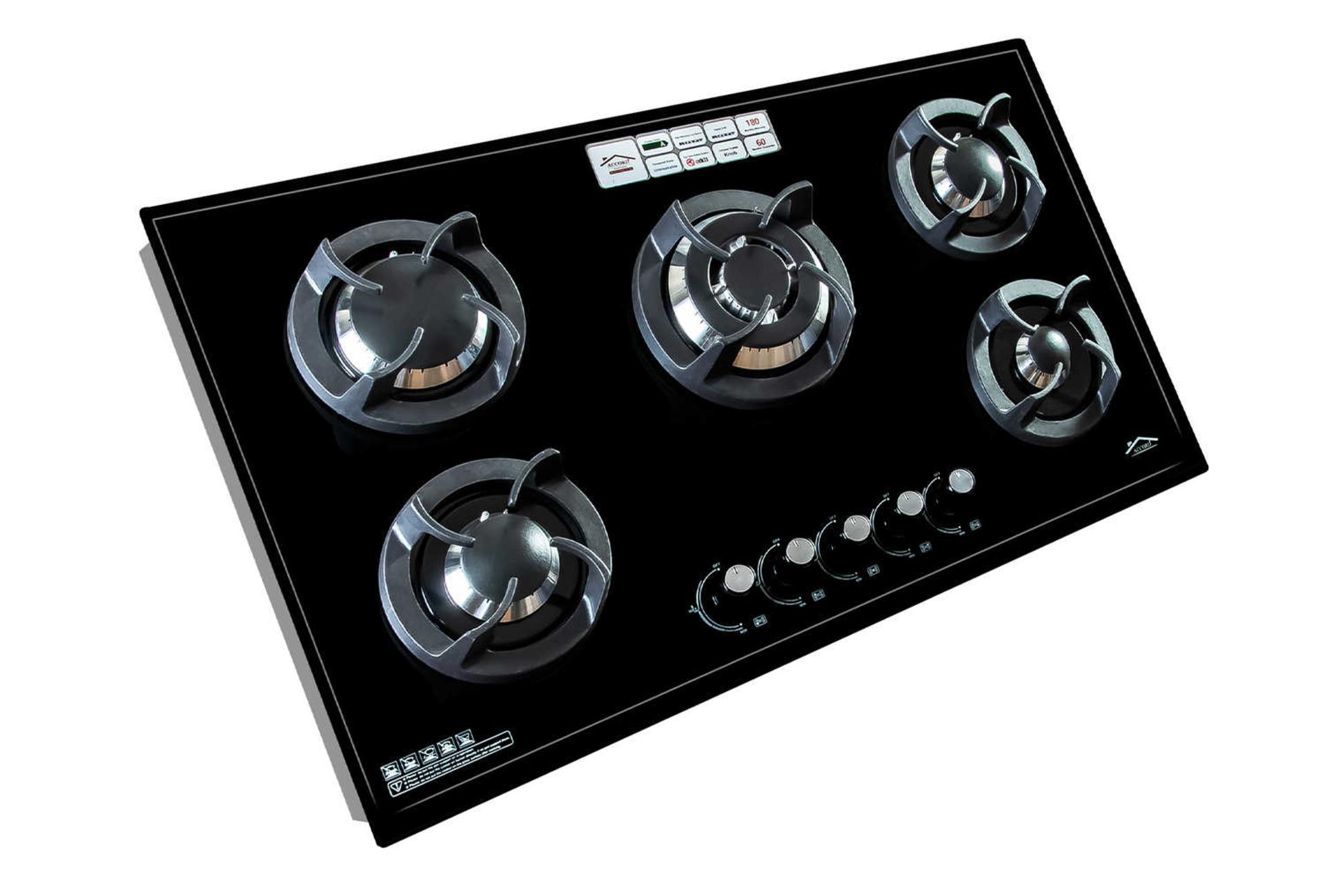 نمای سمت راست اجاق گاز صفحه ای آکورد 5005