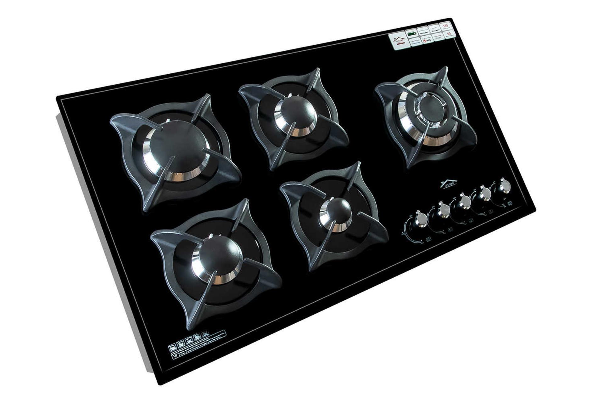 نمای سمت راست اجاق گاز صفحه ای آکورد 5014