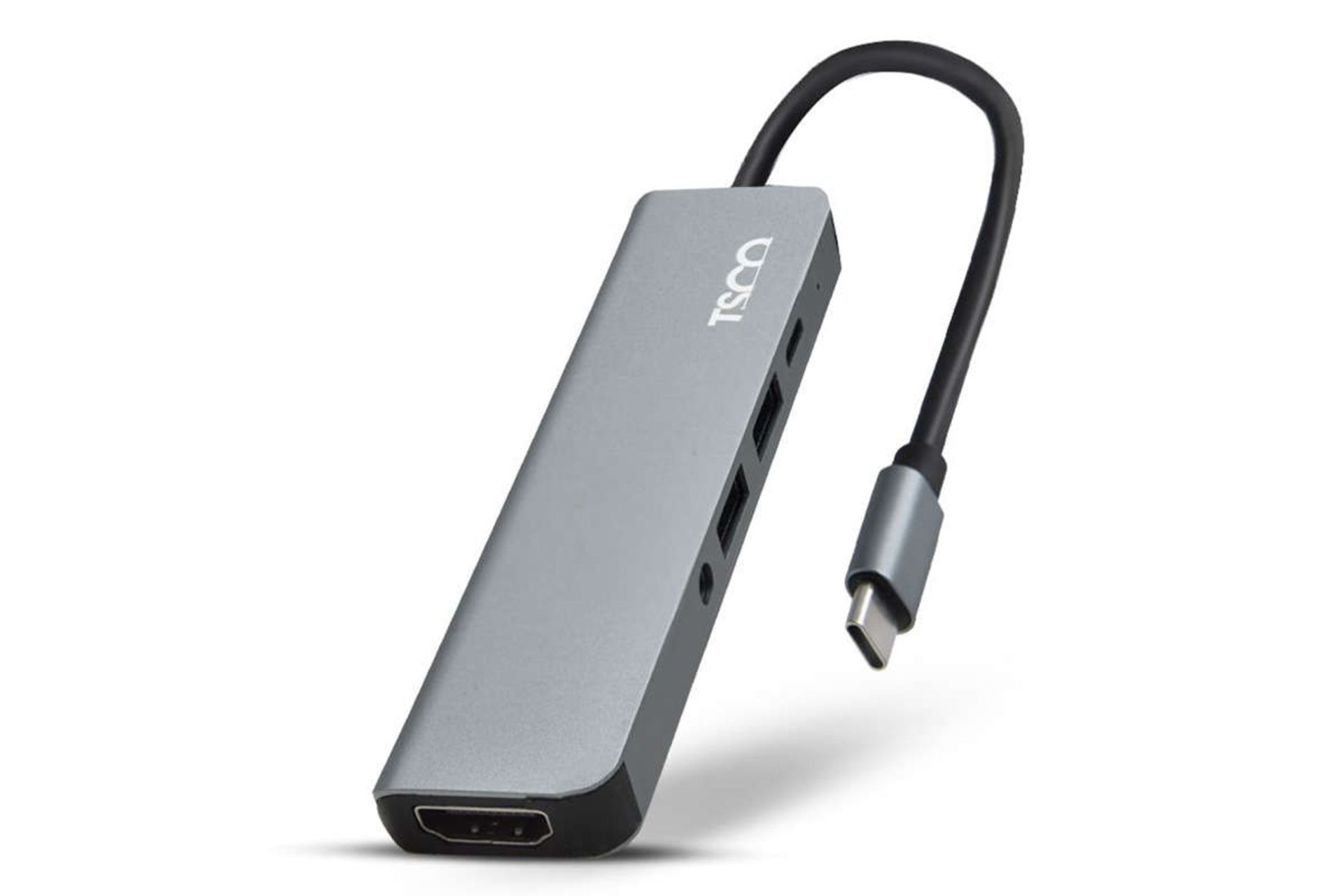 نمای جلوی هاب USB-C تسکو 5 پورت مدل THU 1160