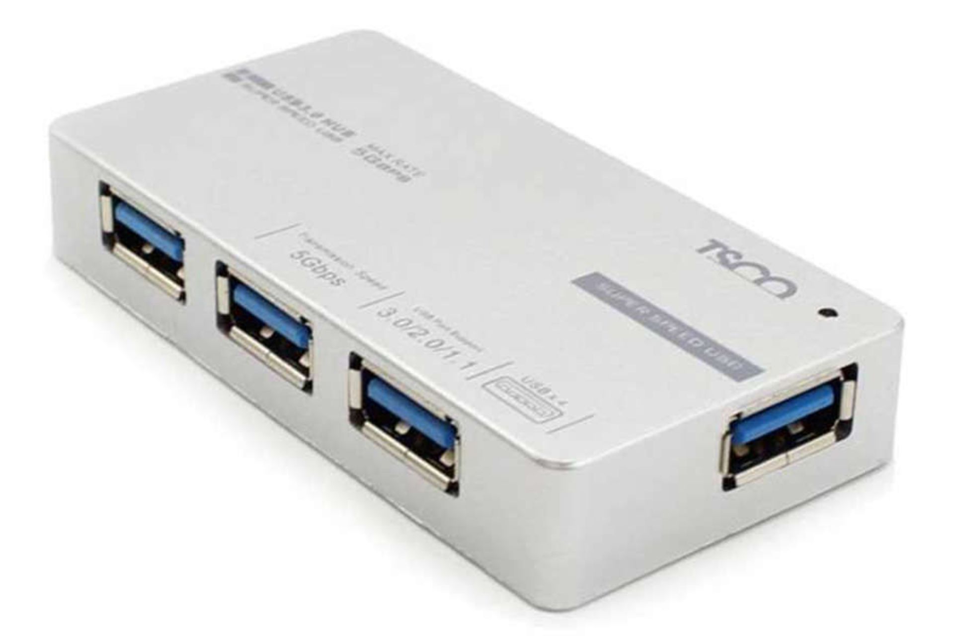 نمای جلوی هاب USB-A تسکو 4 پورت مدل THU 1110