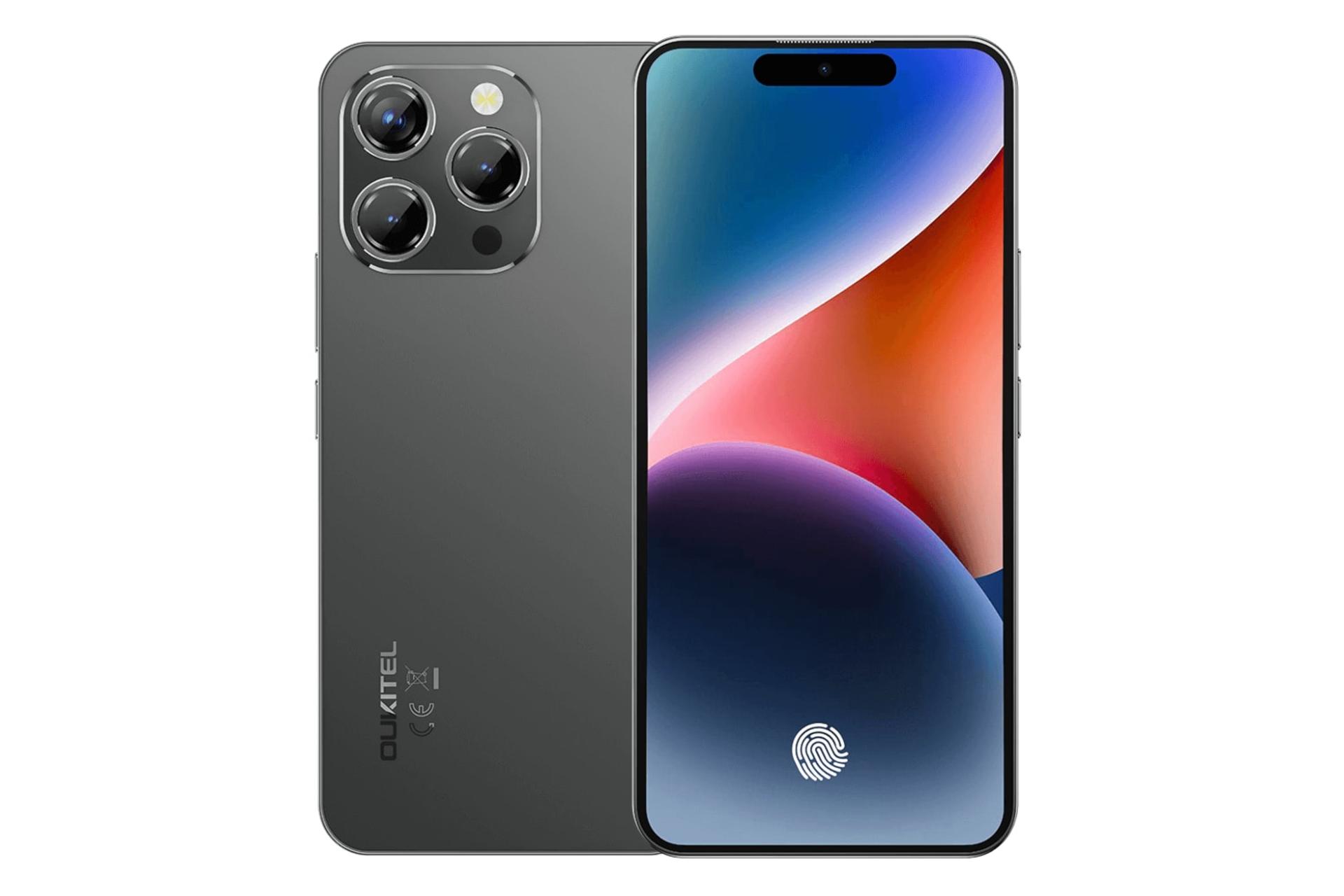 پنل جلو و پشت گوشی موبایل اوکیتل Oukitel P1 مشکی