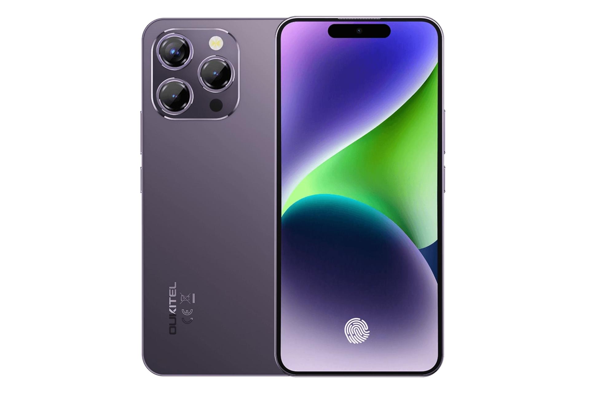 پنل جلو و پشت گوشی موبایل اوکیتل Oukitel P1 بنفش