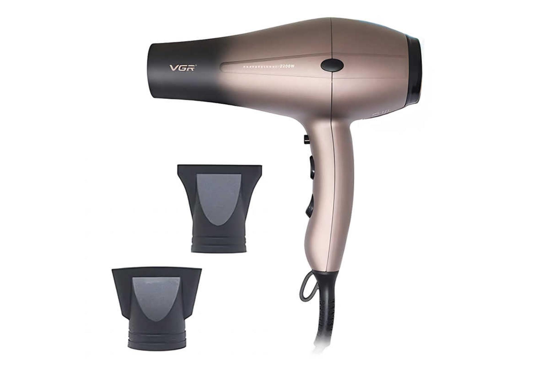 سشوار وی جی آر V-463 به همراه سری متمرکز کننده