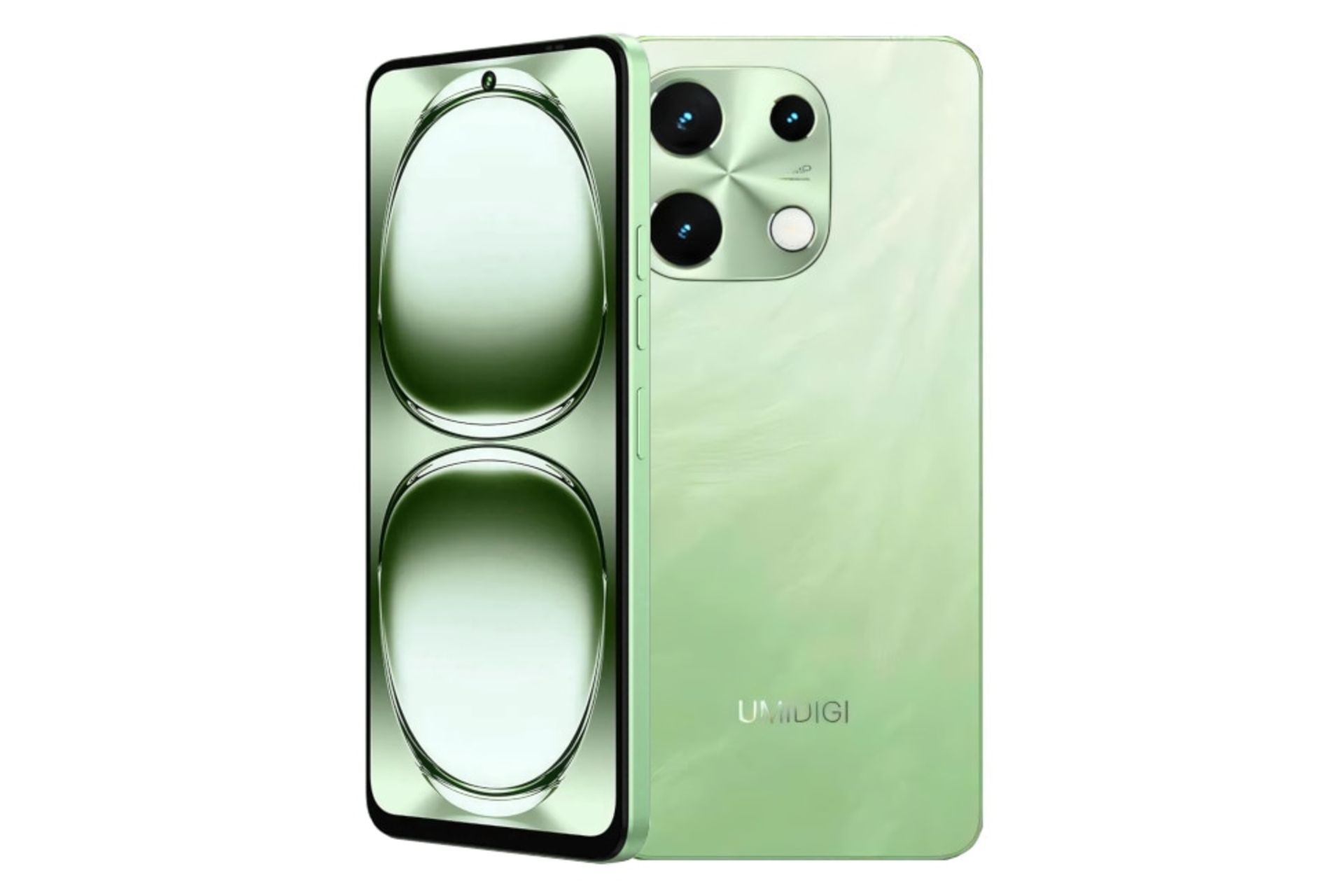 پنل جلو و پشت گوشی موبایل اومی دیجی نوت 100 سبز / UMIDIGI Note 100 4G