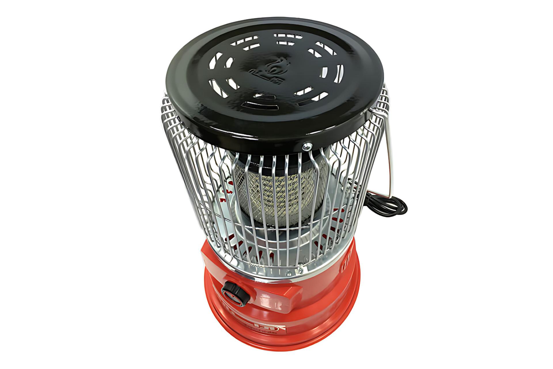 نمای بالای بخاری برقی آراسته Arasteh REHA2200