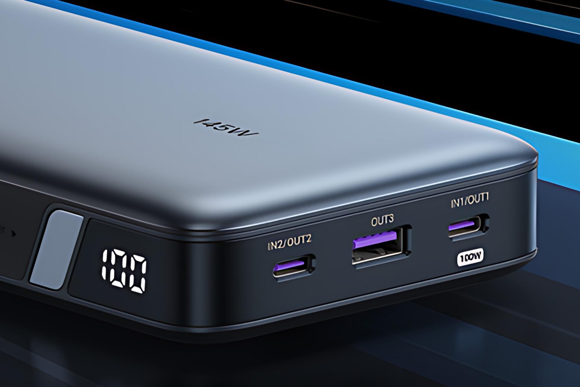 درگاه های پاور بانک یوگرین UGREEN Nexode 90597A 25000mAh