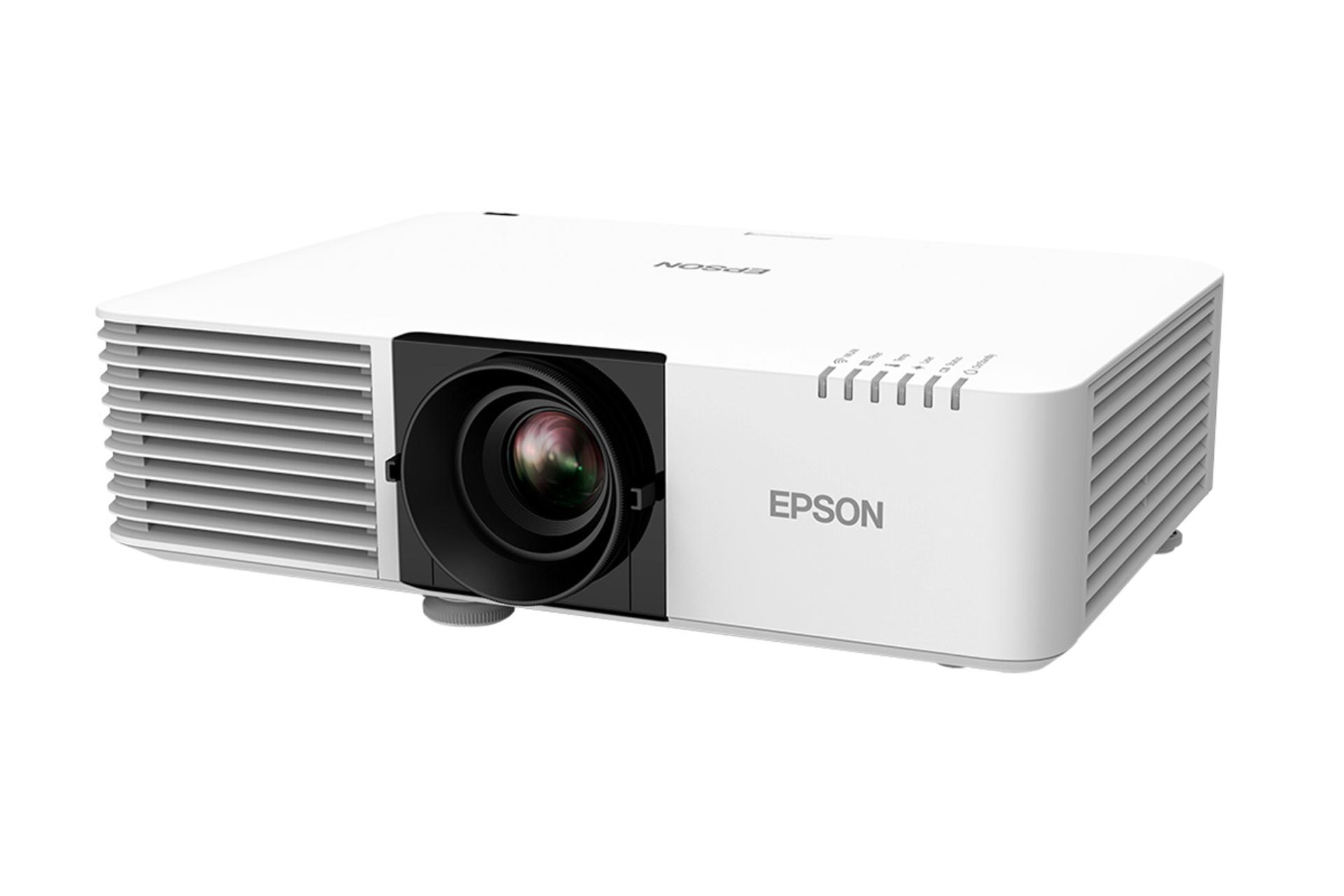 ویدیو پروژکتور اپسون Epson EB-L720U نمای جلو و جانبی