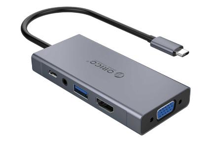 هاب USB-C اوریکو 5 پورت مدل MC-U501P
