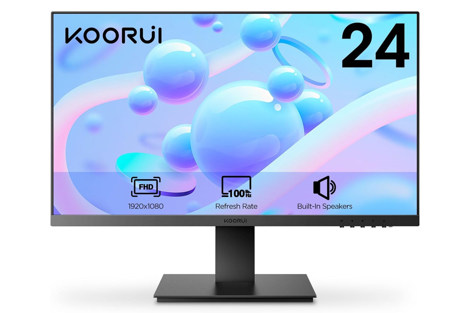 ابعاد و اندازه مانیتور کووری 24 اینچ مدل P02