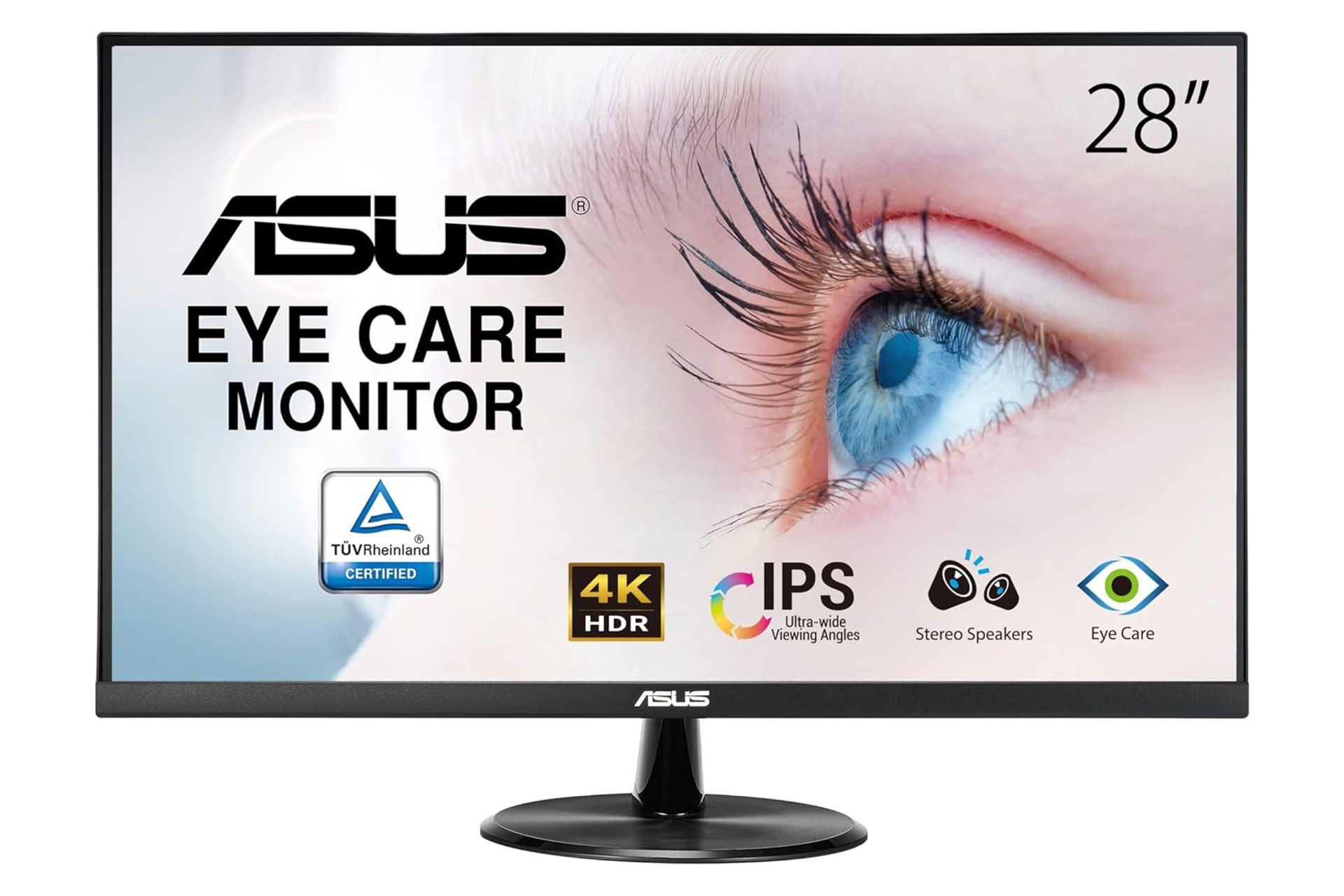 رزولوشن و کیفیت تصویر مانیتور ایسوس 28 اینچ مدل VP289Q