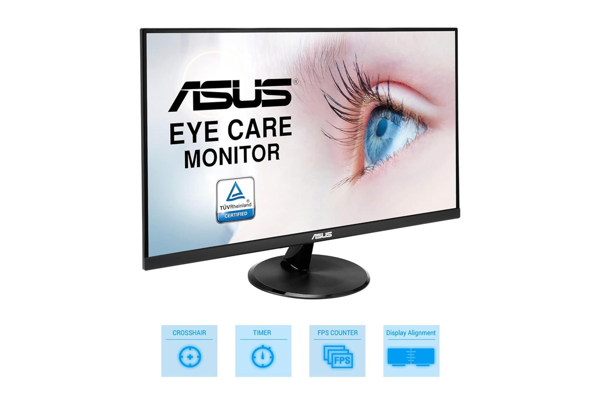 ابعاد و اندازه مانیتور ایسوس 28 اینچ مدل VP289Q