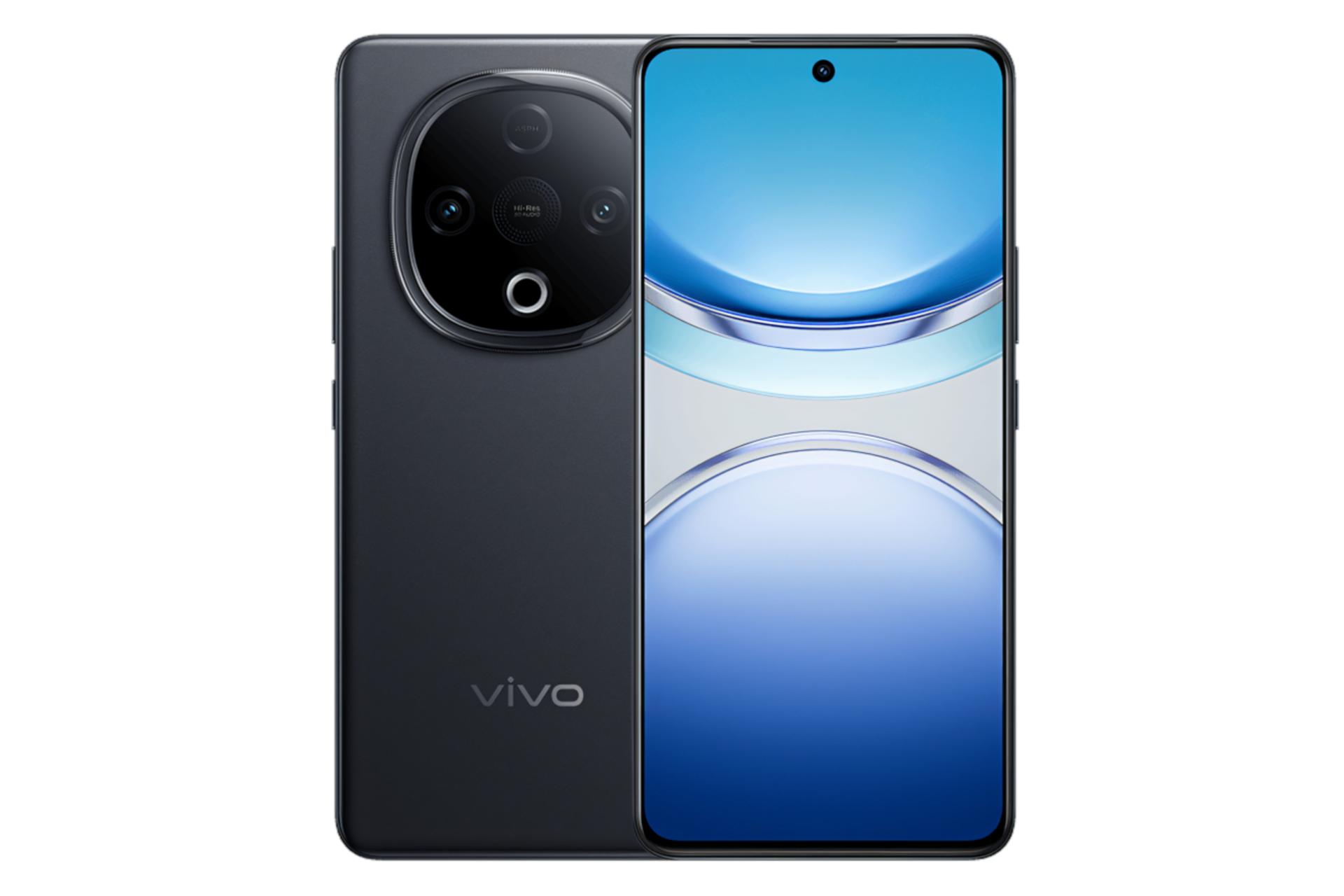 پنل جلو و پشت گوشی موبایل Y300 ویوو نسخه چین مشکی / vivo Y300 China