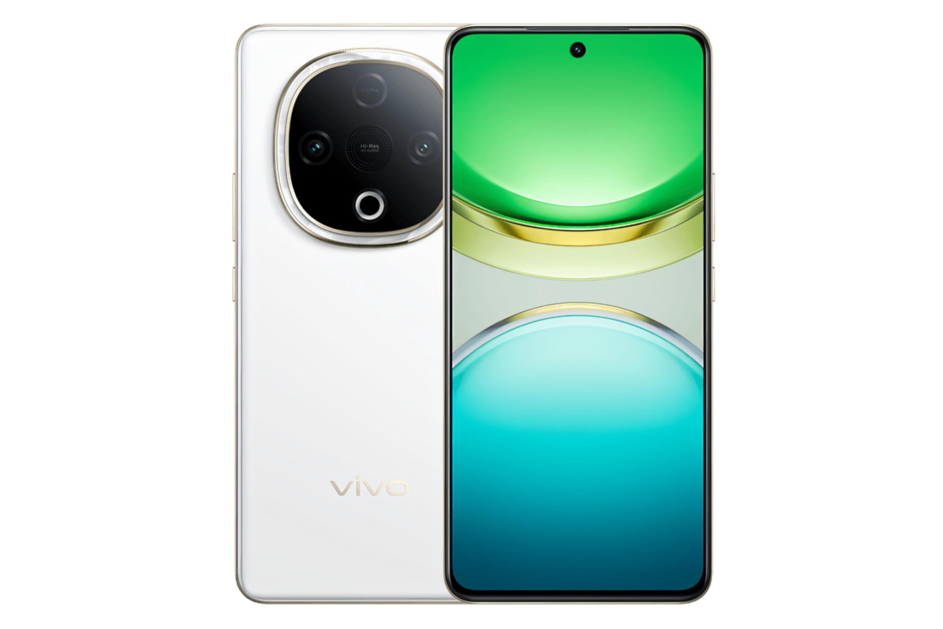 پنل جلو و پشت گوشی موبایل Y300 ویوو نسخه چین سفید / vivo Y300 China