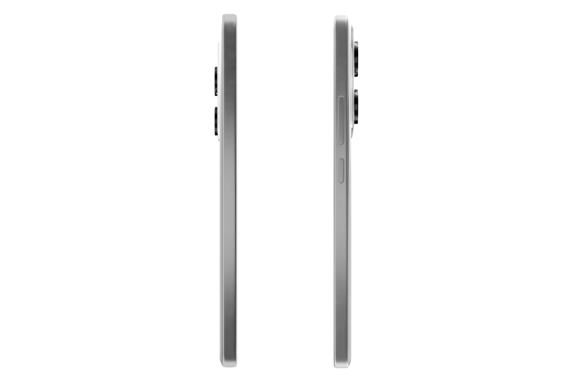 فریم گوشی موبایل پوکو M7 پرو شیائومی 5G نقره ای / Xiaomi Poco M7 Pro 5G