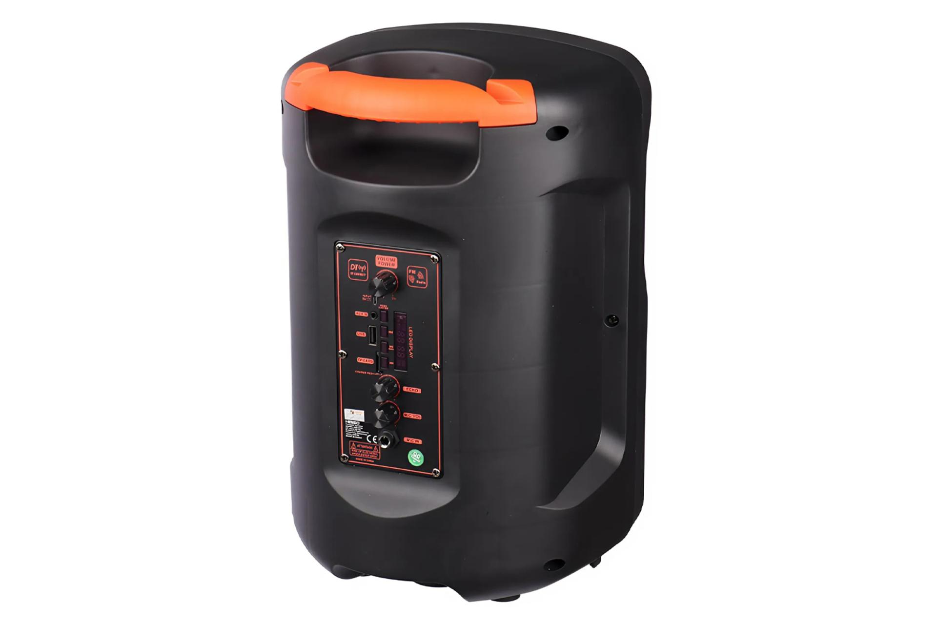 نمای پشت و بدنه اسپیکر کیمیسو QS-6810