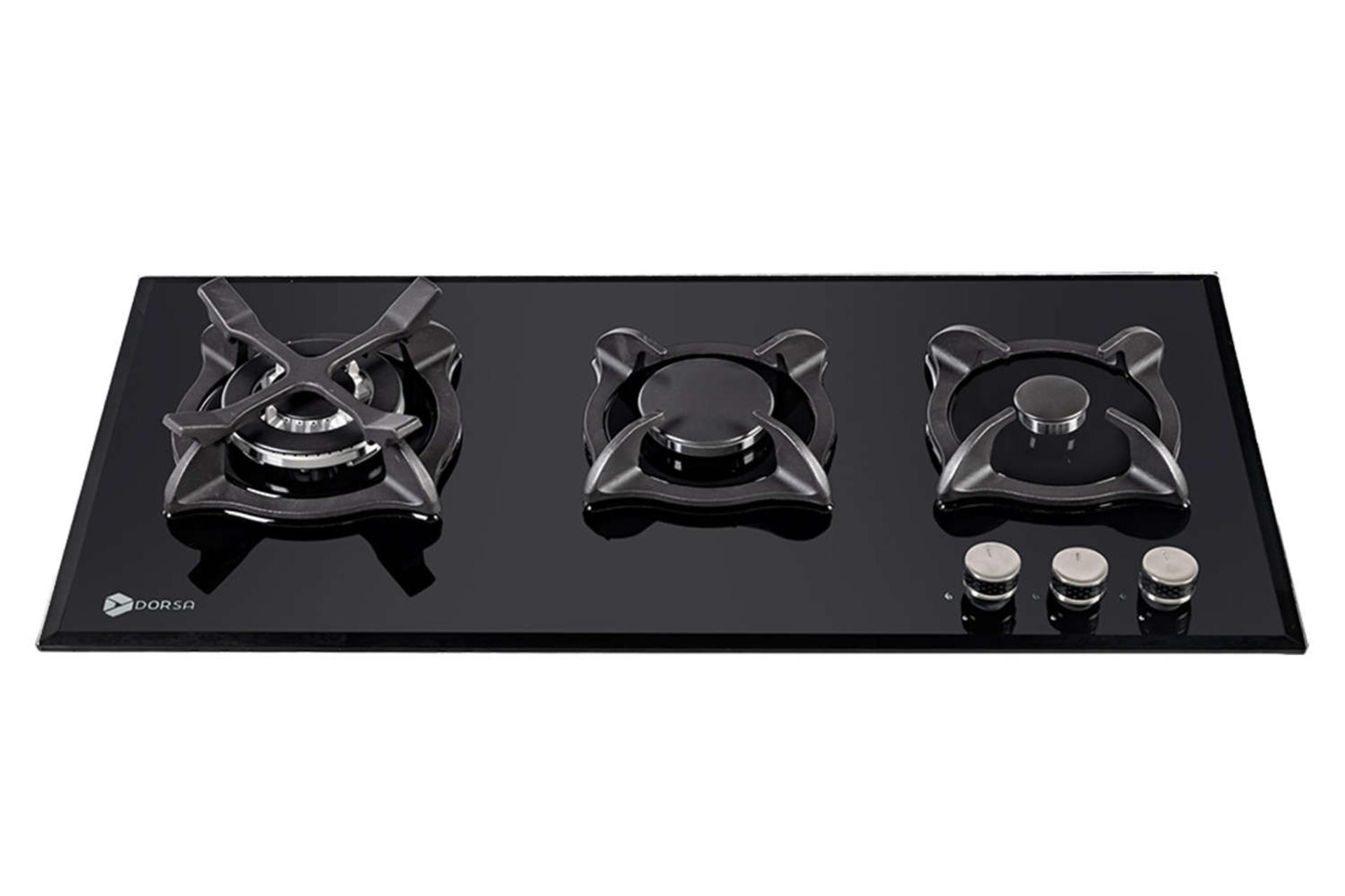 نمای جلوی اجاق گاز صفحه ای درسا الینا DG2106-3