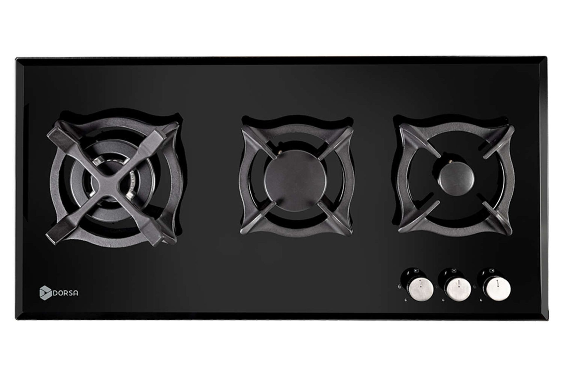 نمای بالای اجاق گاز صفحه ای درسا الینا DG2106-3