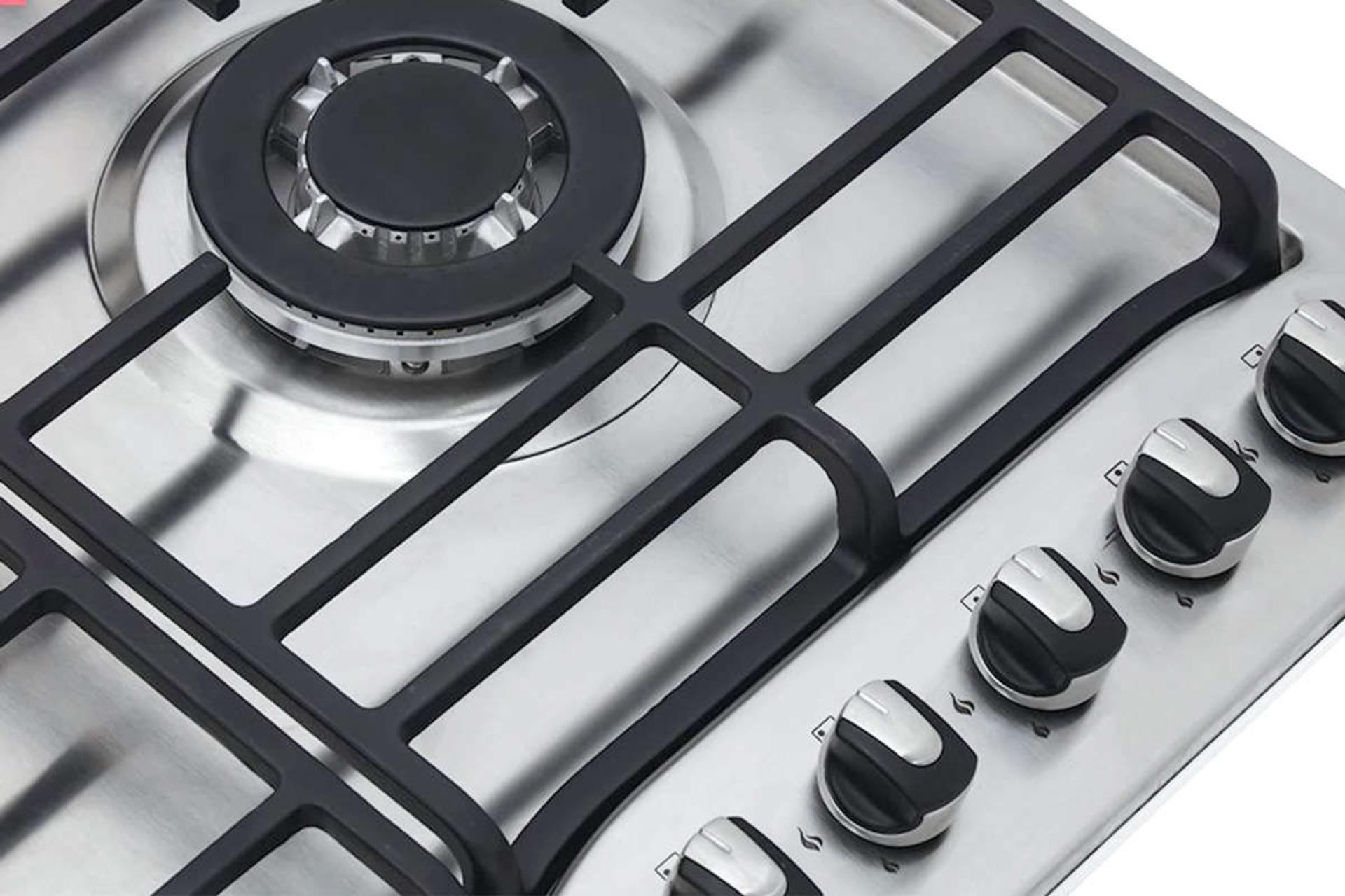 ولوم های اجاق گاز صفحه ای استیل درسا هانیا DG2202-5R