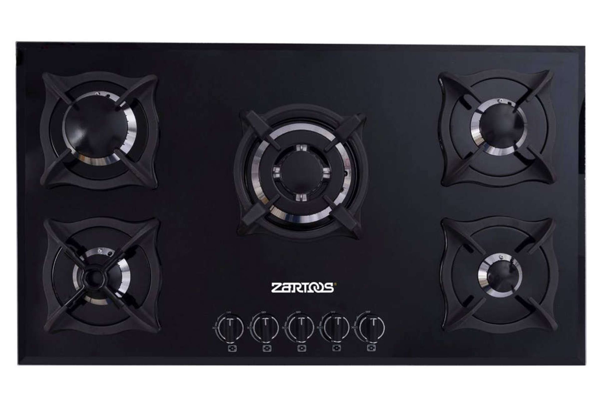 نمای بالای اجاق گاز صفحه ای زرتوس ZG5080