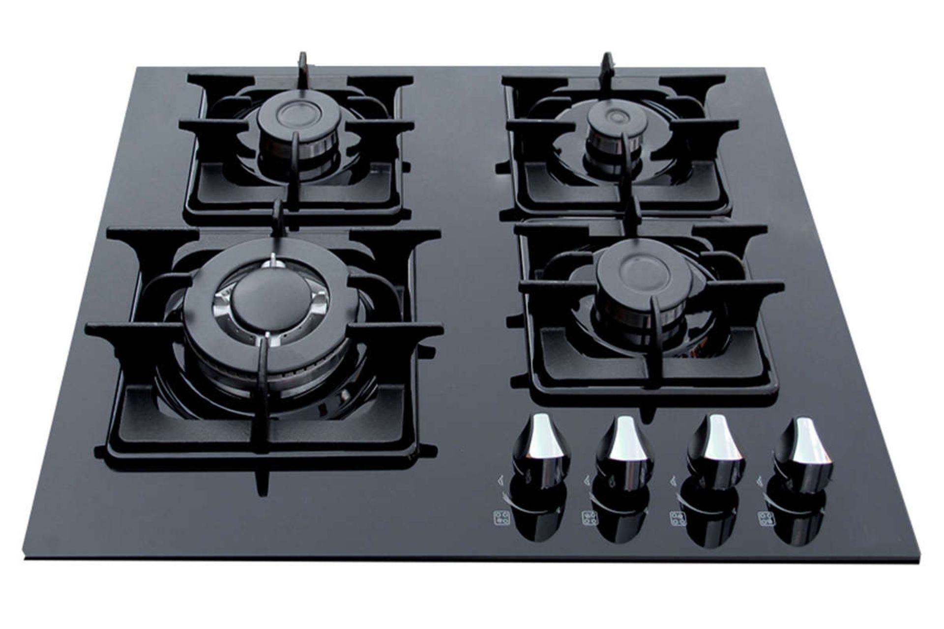 نمای جلوی اجاق گاز صفحه ای رینوزیت استار SH4Po